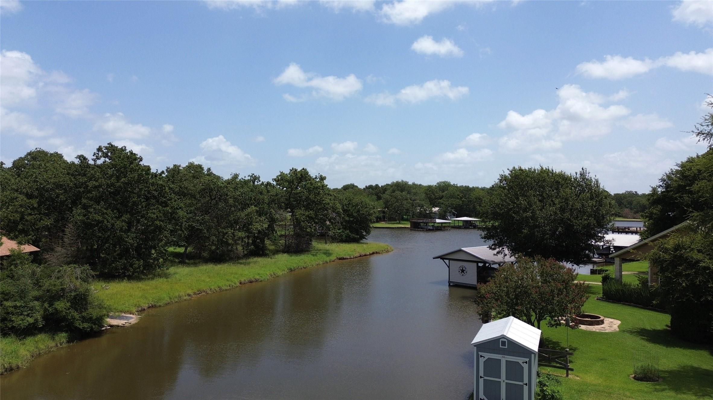 Image 4: Aerial View looking down the cove