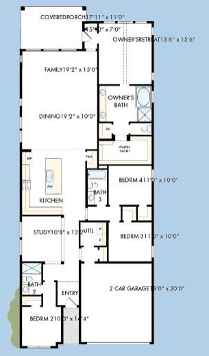 Image 2: The success of a floor plan is the way you can mov