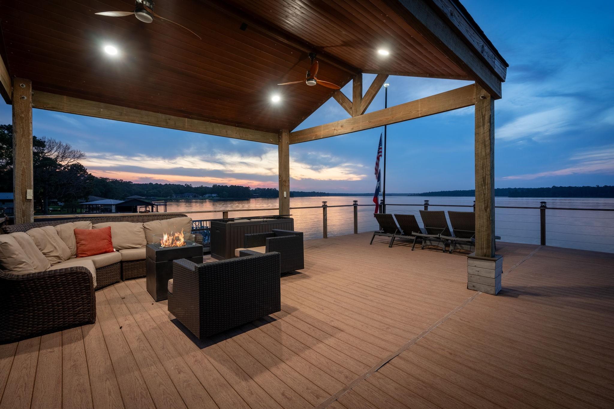 Image 1: Imagine evenings gazing across Lake Conroe!