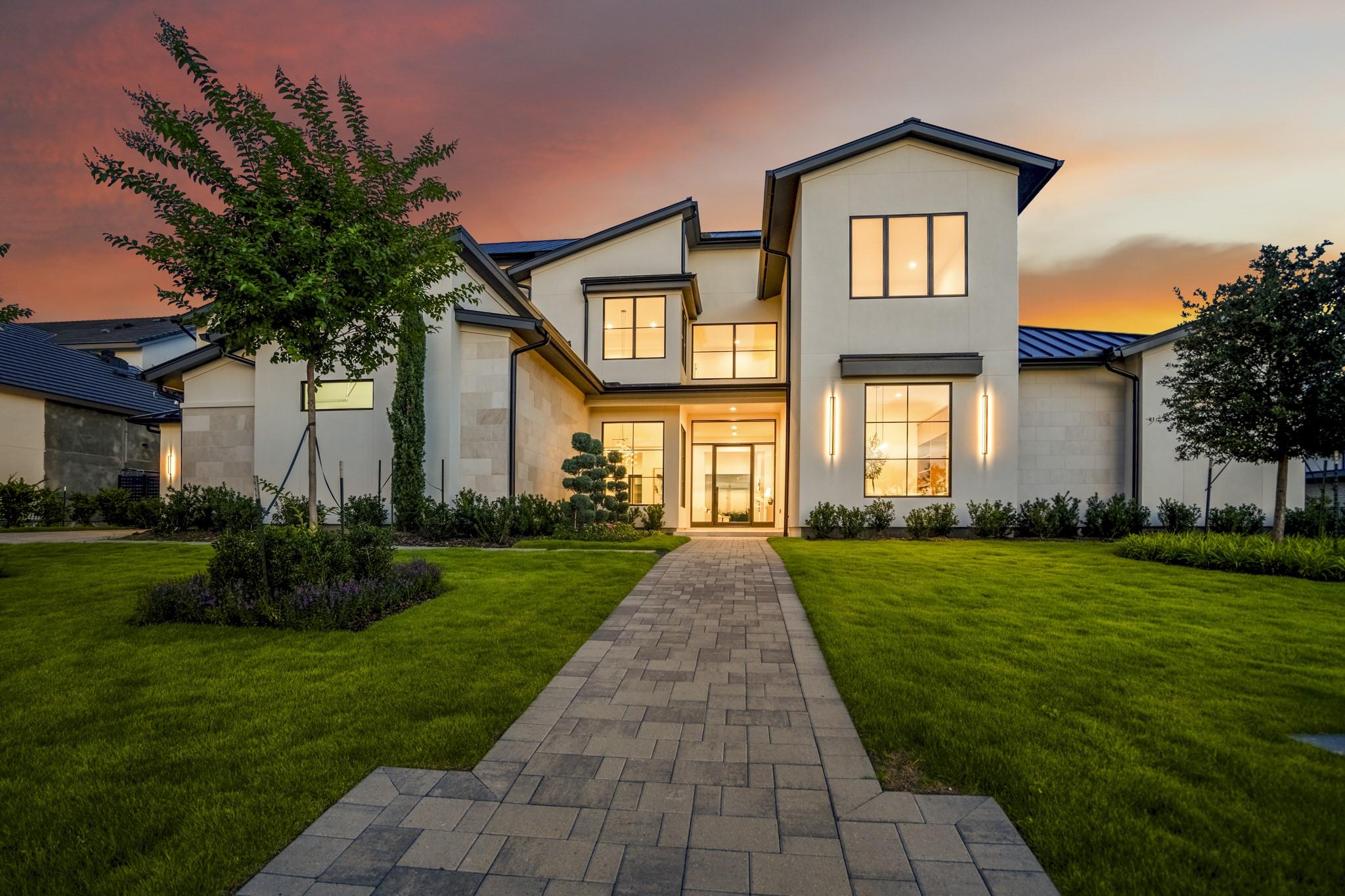 Image 3: Sunset view of this timeless architecture, complem
