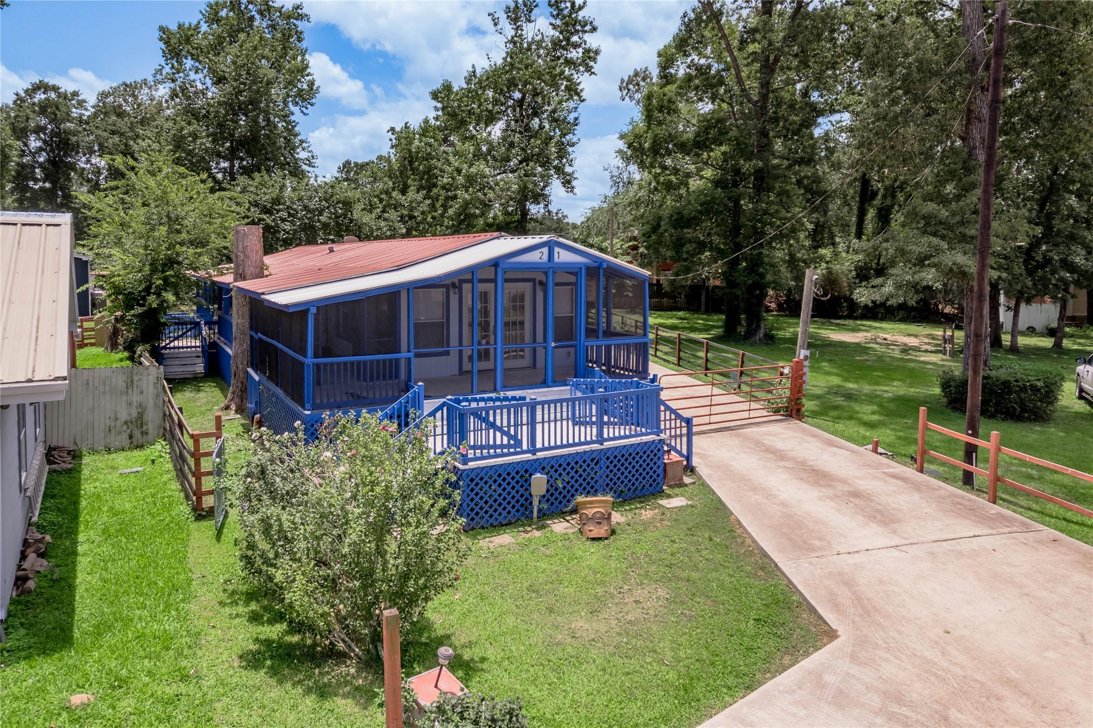 Image 3: Fenced yard to ensure security and safety pets and