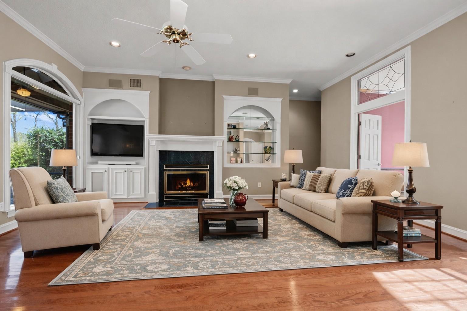 Image 2: Virtually Staged Living Area
