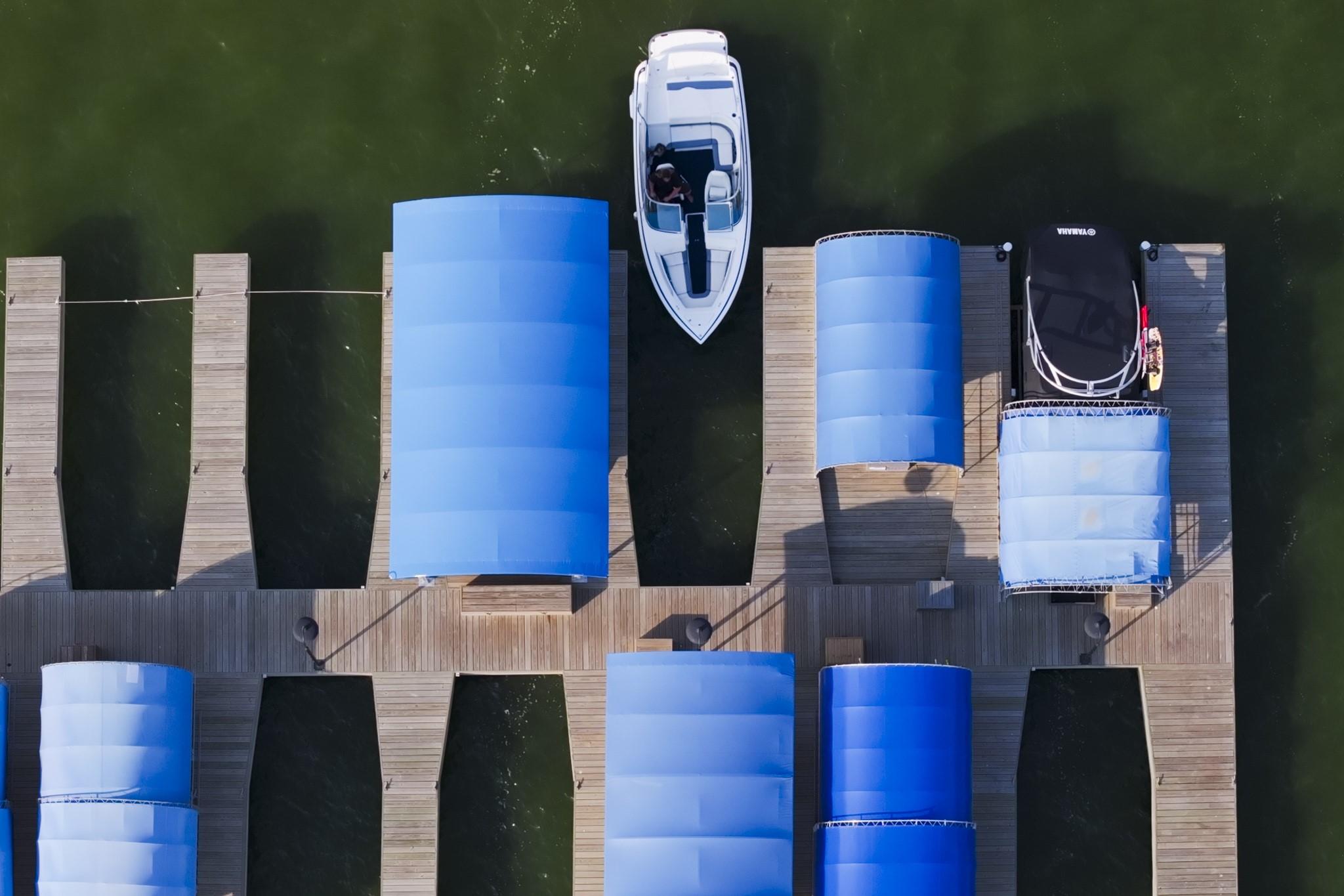 Image 1: Private boat slip just steps from your home &mdash; your