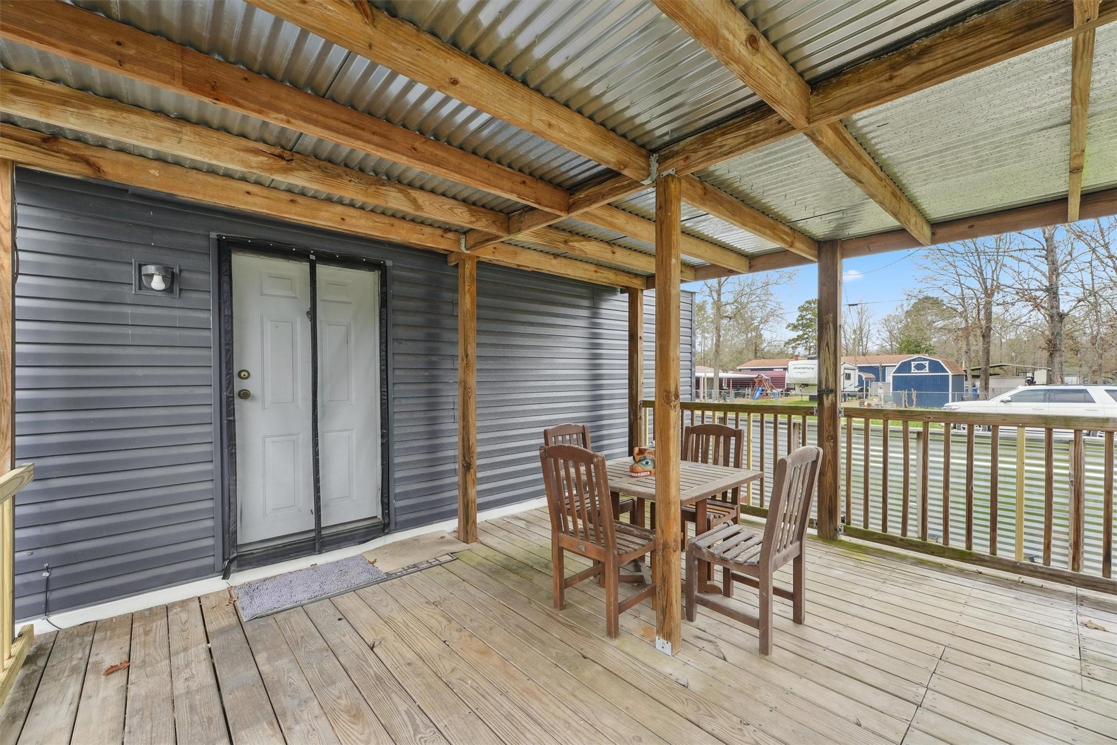 Image 3: Sit with your morning coffee or evening beverage;