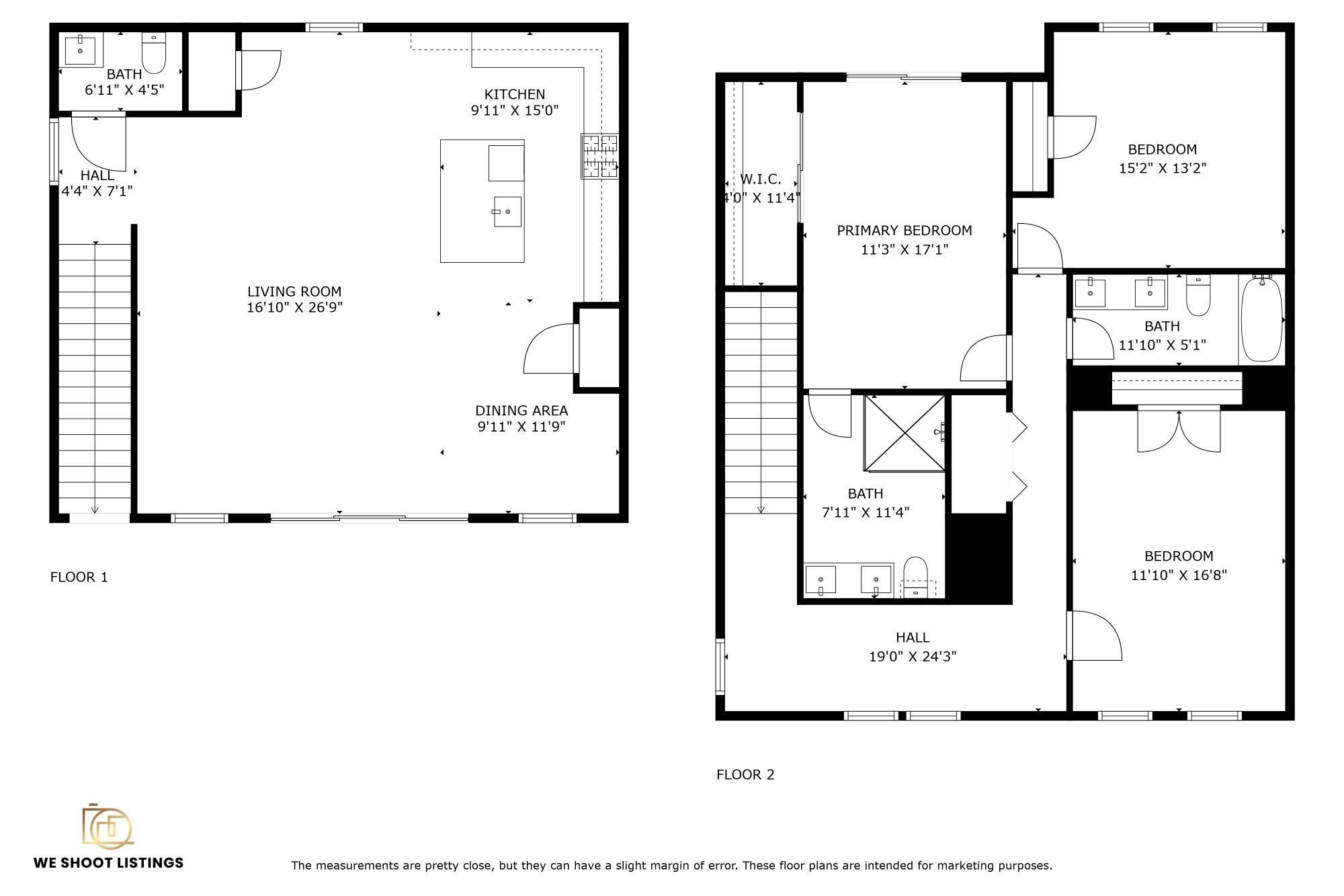 Image 3: GREAT floorplan!