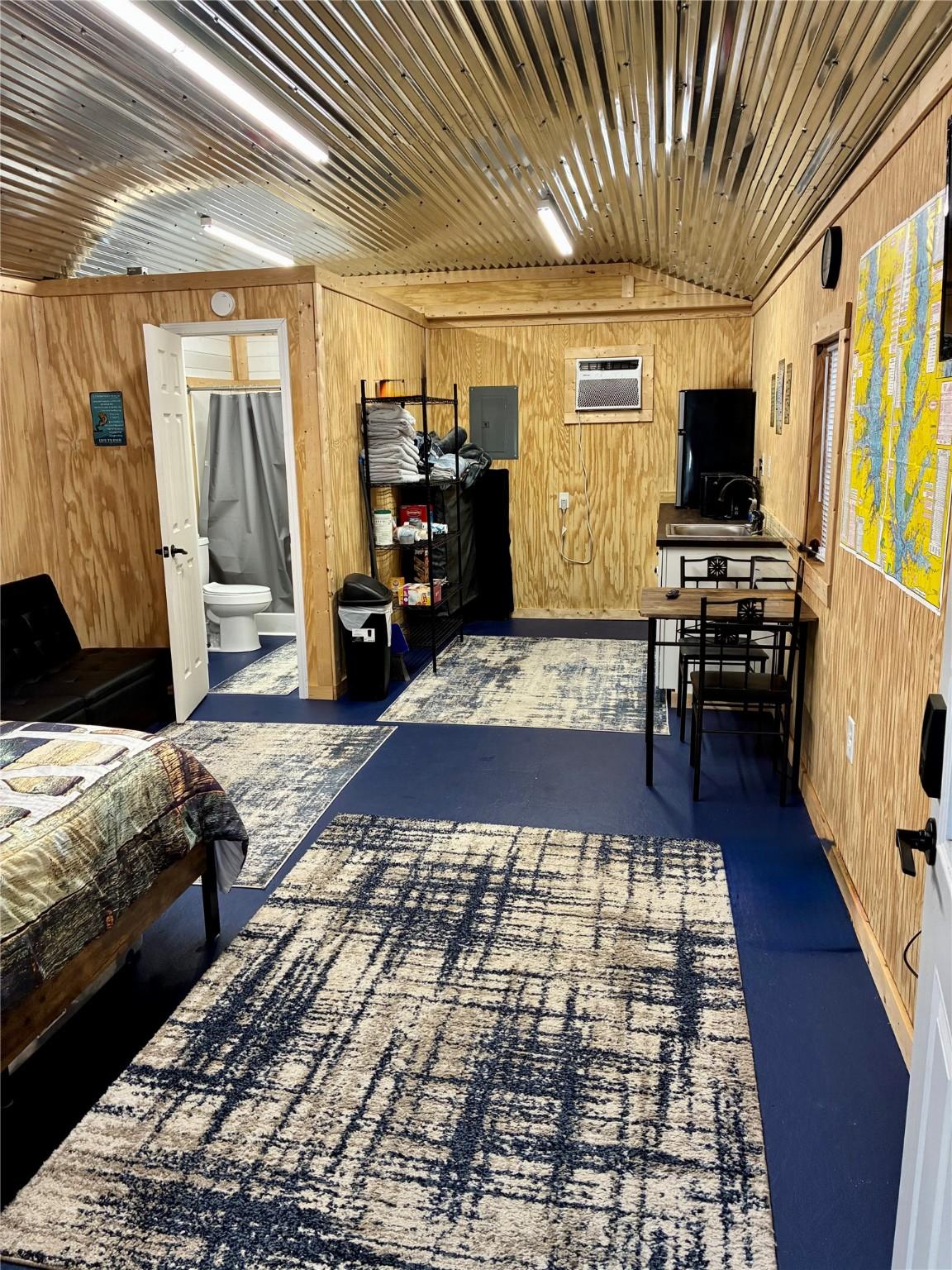 Image 2: Walking into the Blue Cabin.