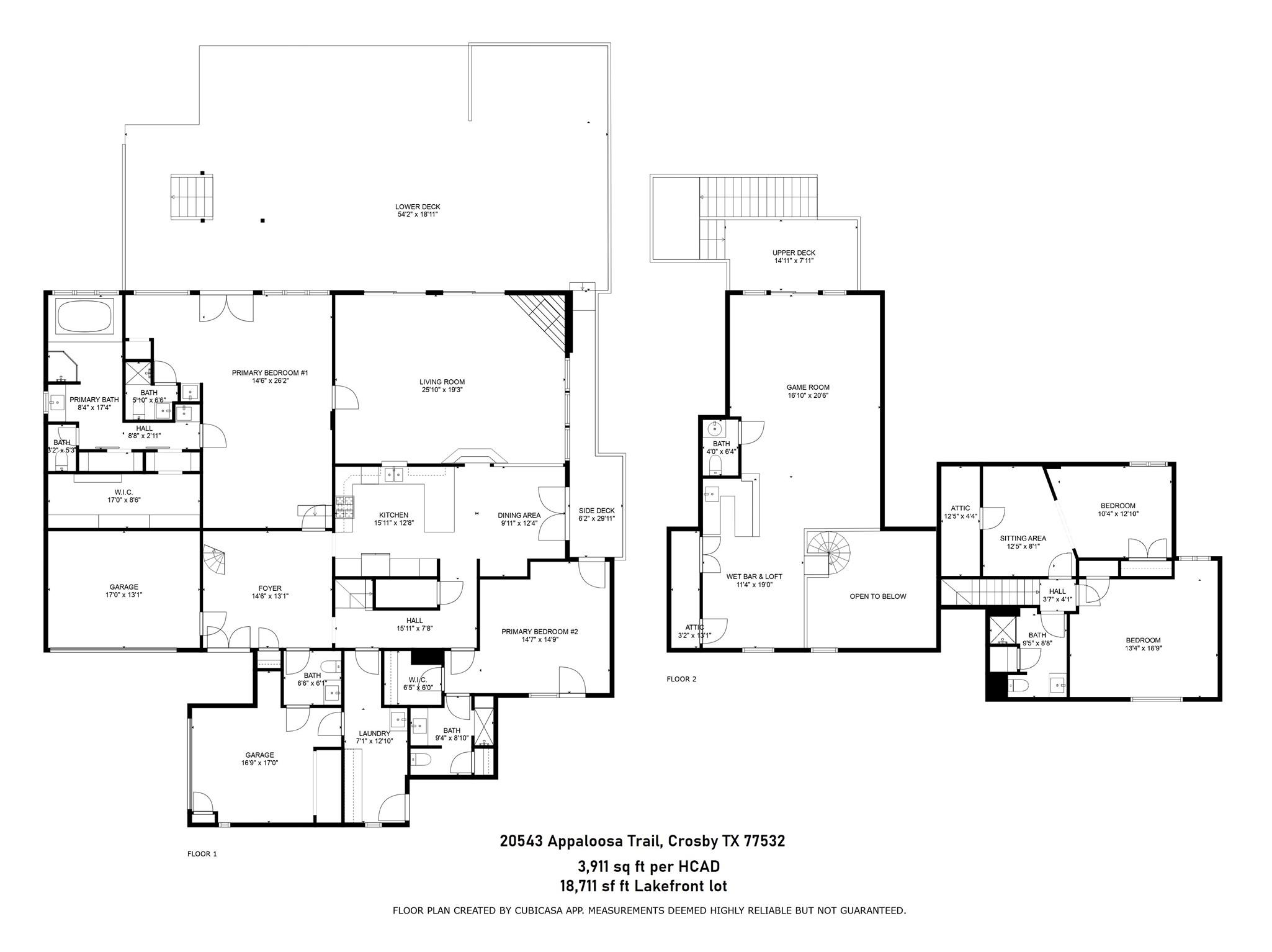 Image 3: Floor Plan for 20543 Appaloosa Trail