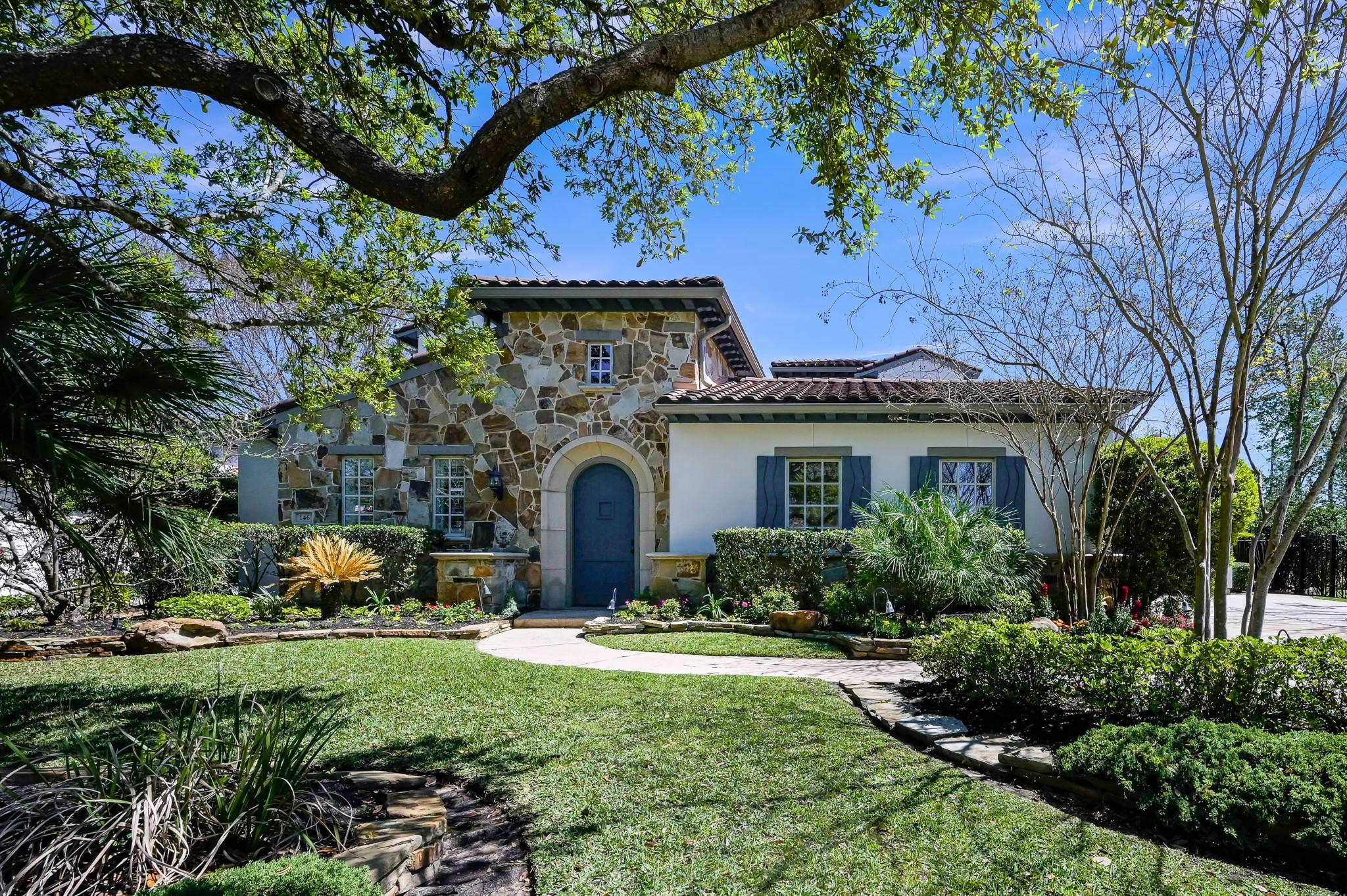 Image 2: Extensive custom English-style pollinator garden a