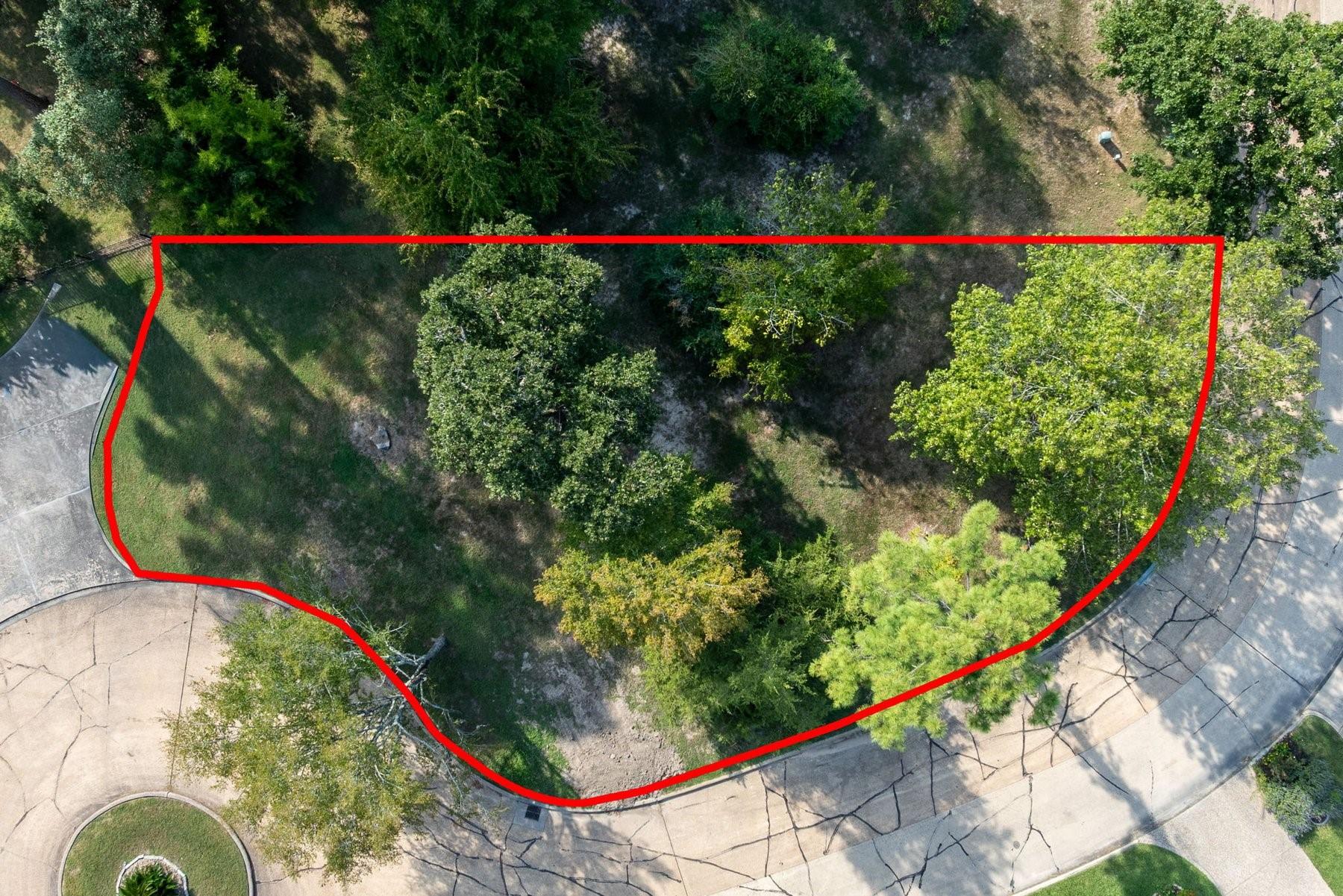 Image 1: Lot 7 outline on Stanford Court