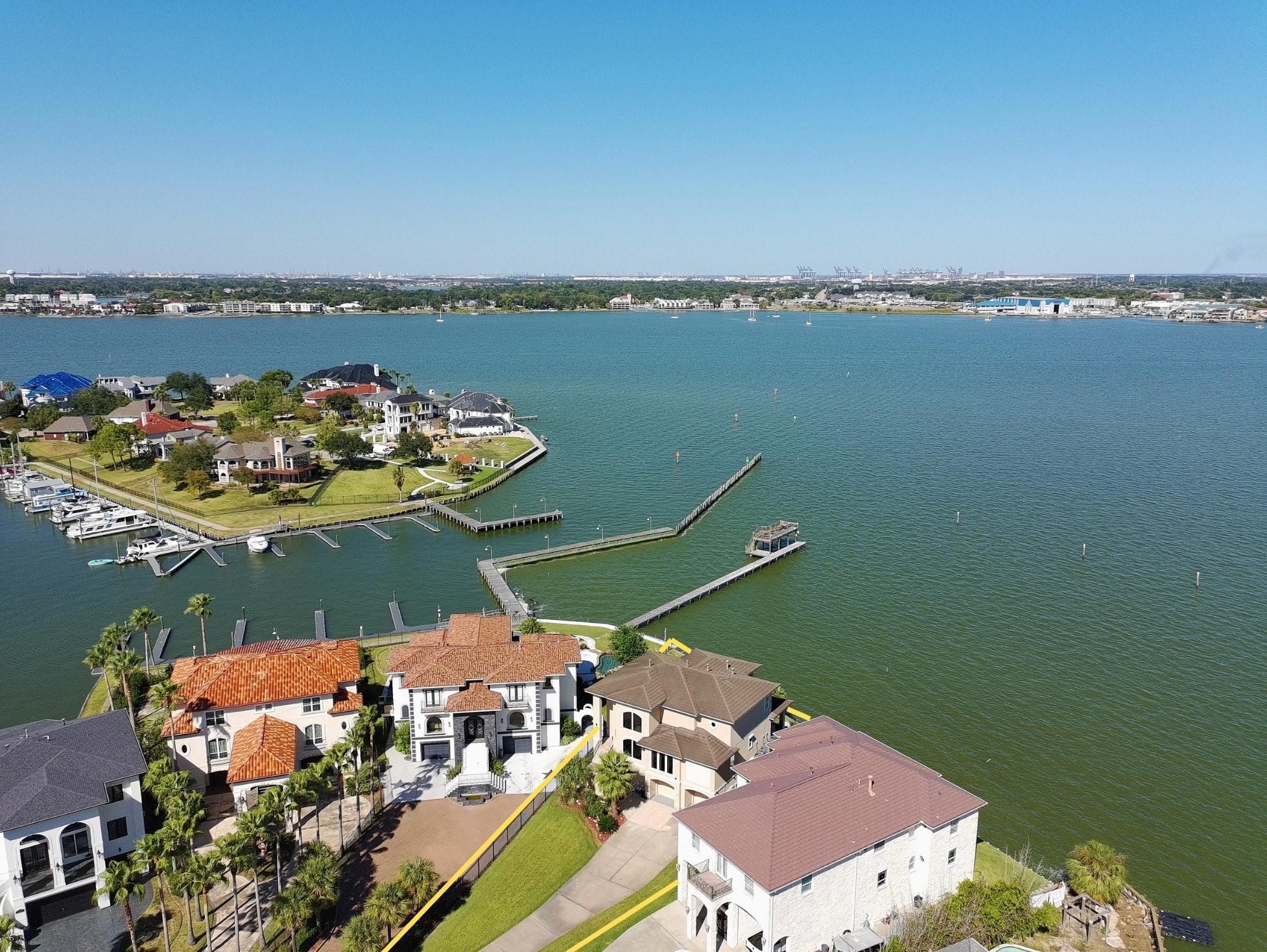 Image 4: overhead view looking towards front of the home an