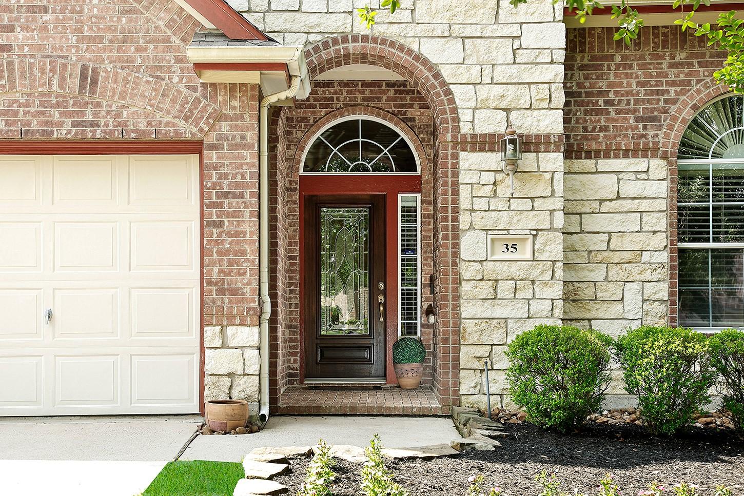 Image 2: Attractive Brick and Stone Exterior