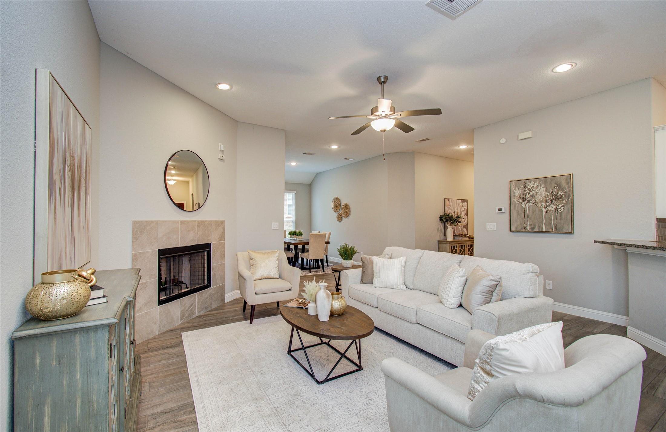 Image 3: Family Room with large open space; great deal for