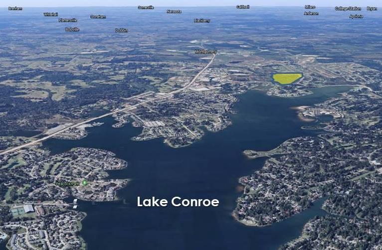 Image 4: Aerial view looking over the West branch of Lake C