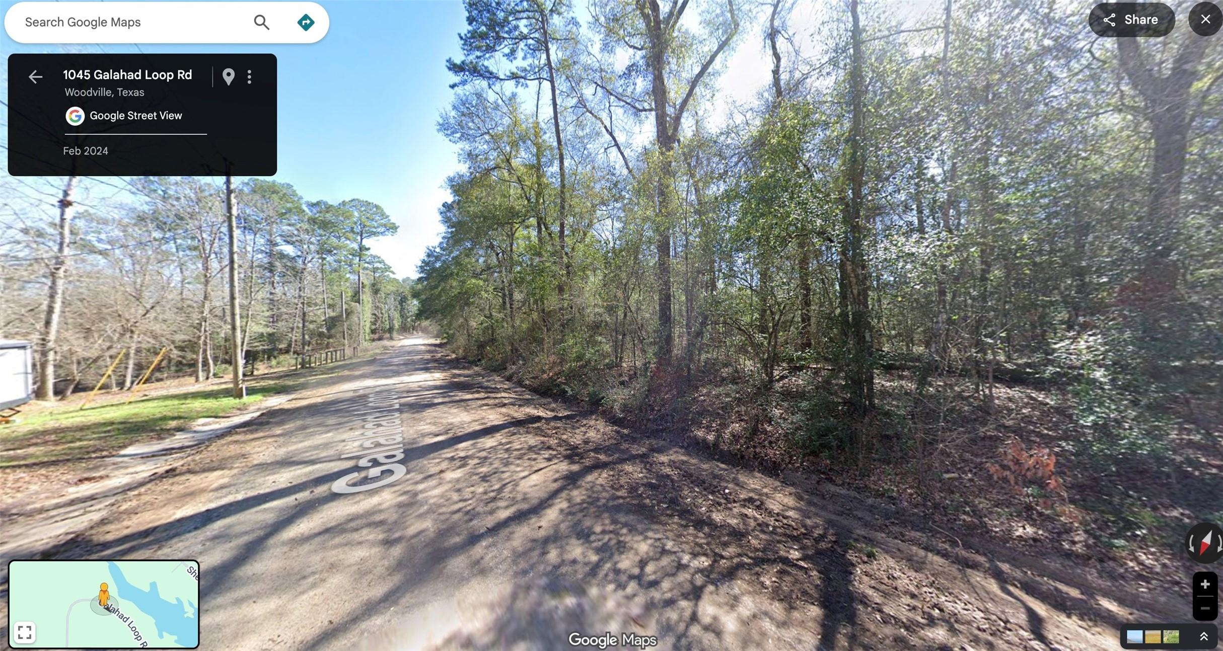 Image 3: View of the street with the property on the right