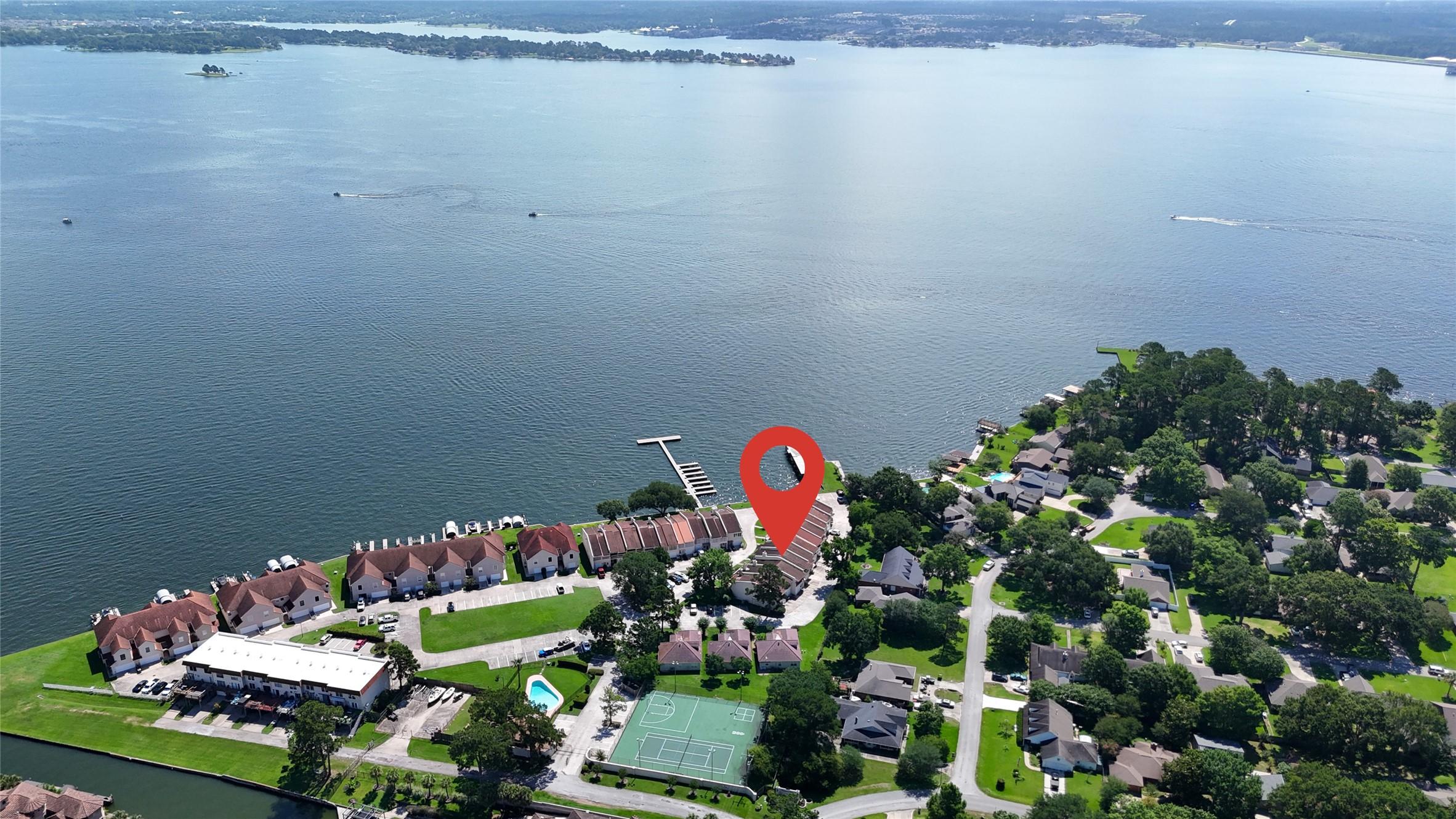Image 1: arial view of unit -1 of 51 townhomes and 3 patio