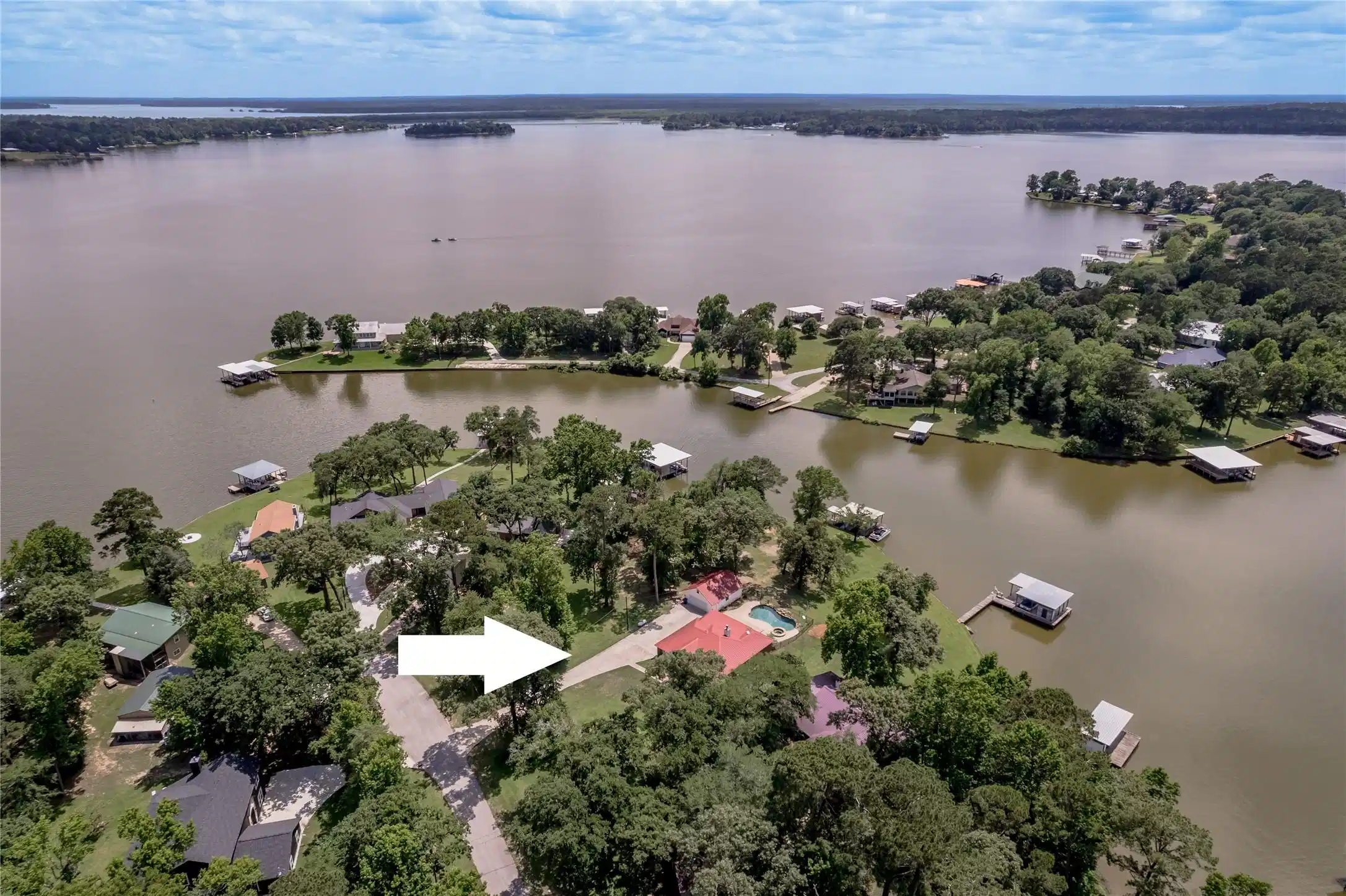 Image 1: Ariel view of the home and water.  You do not have