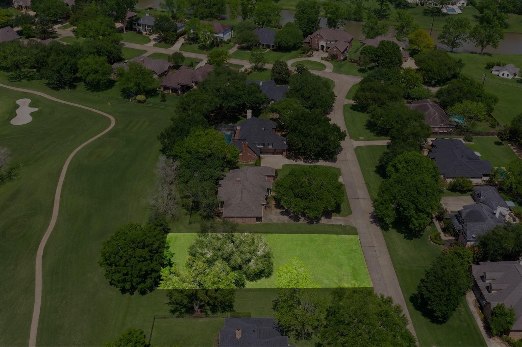 Image 4: An aerial view of the Lot looking North.