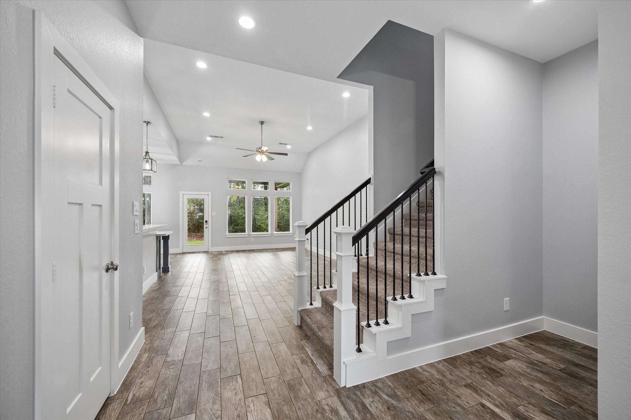 Image 4: Step inside and you are greeted by clean lines, fr