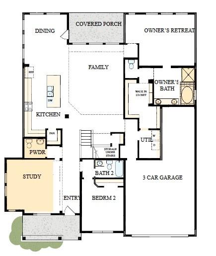 Image 3: The success of a floor plan is the way you can mov