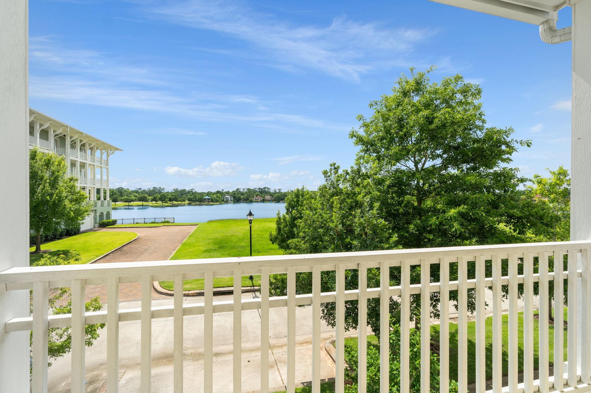 Image 1: Wake up to peaceful lake views from the private pr