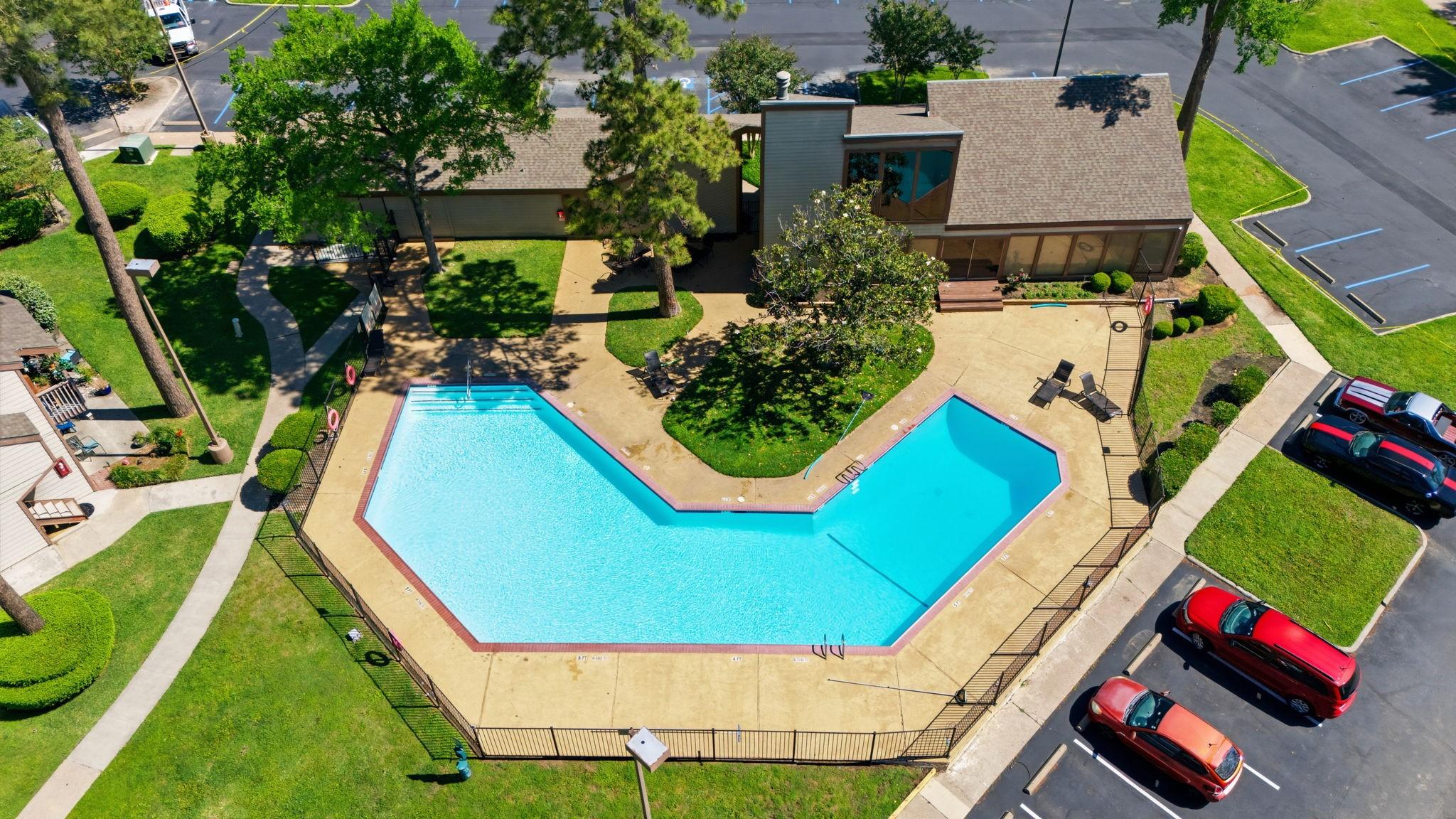Image 4: Dive into luxury with your own on-site swimming po