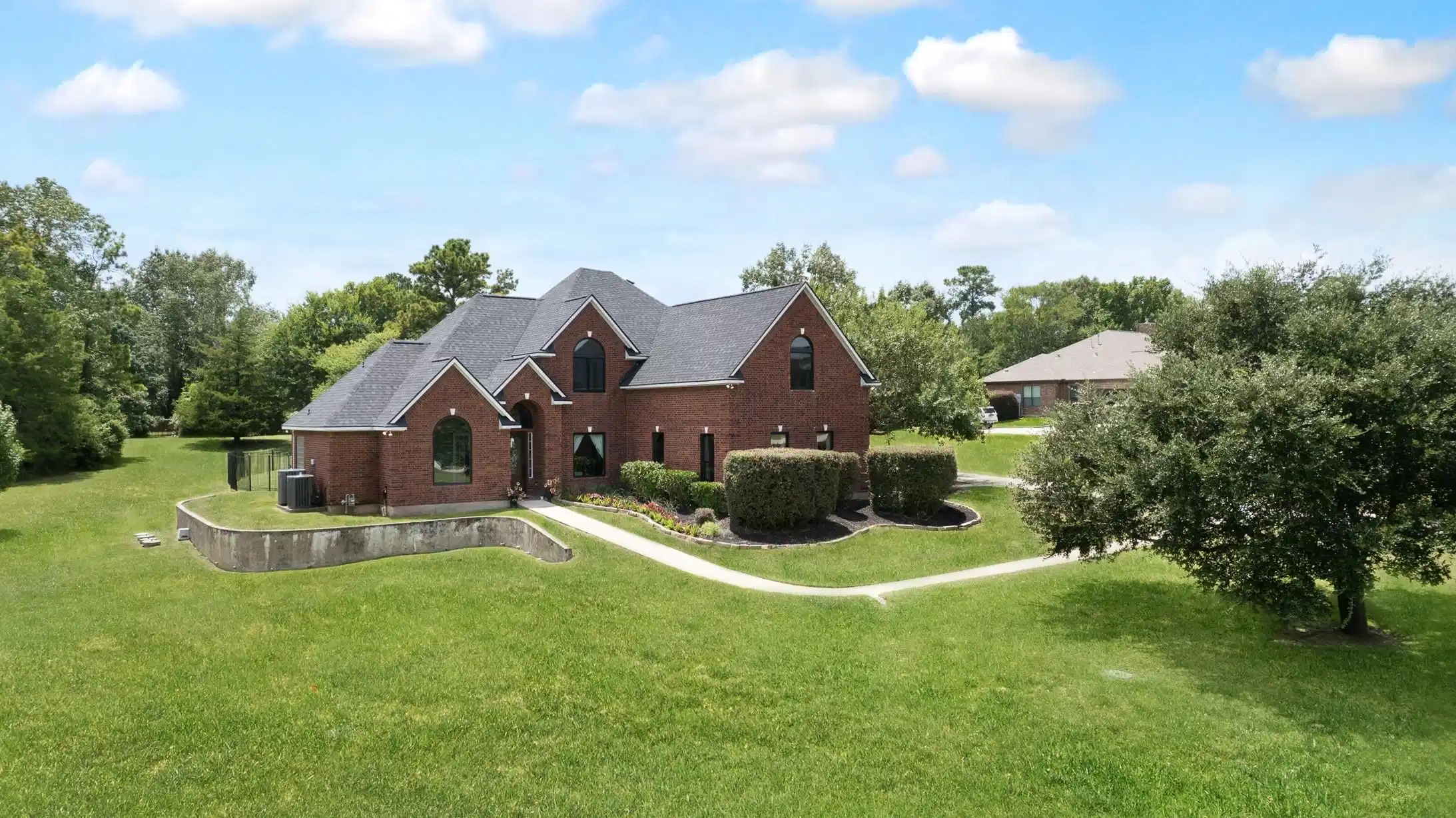 Image 1: 20019 Peel Road sits on a sprawling lot with tons