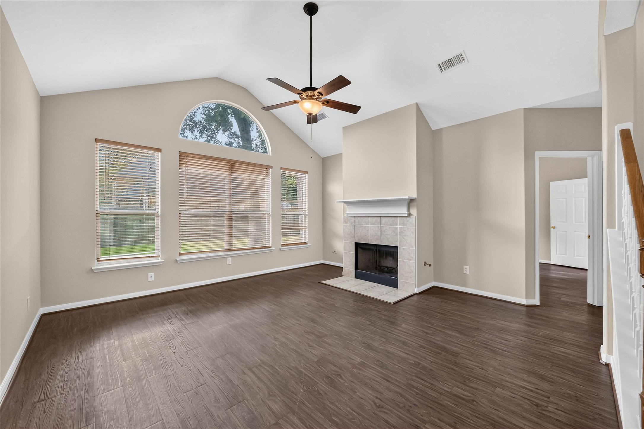 Image 3: Experience the open elegance of the family room wi