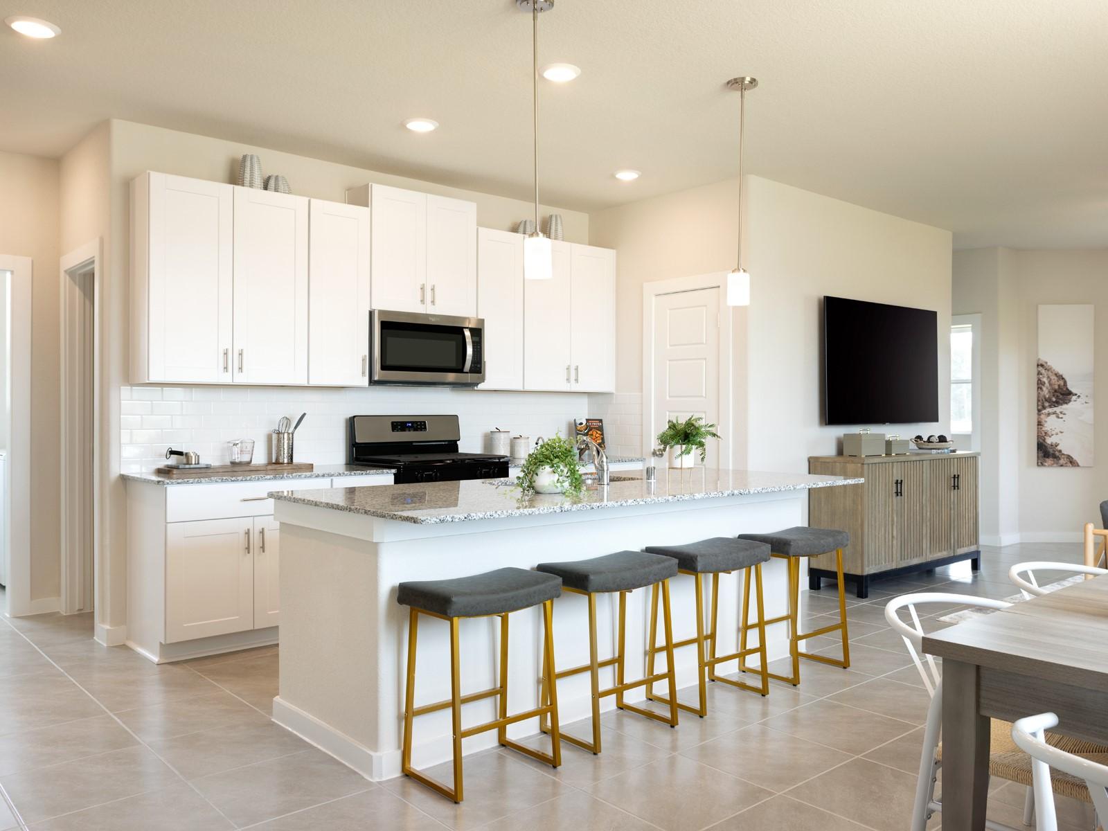 Image 1: inspirational photo of builder&rsquo;s model home and ma
