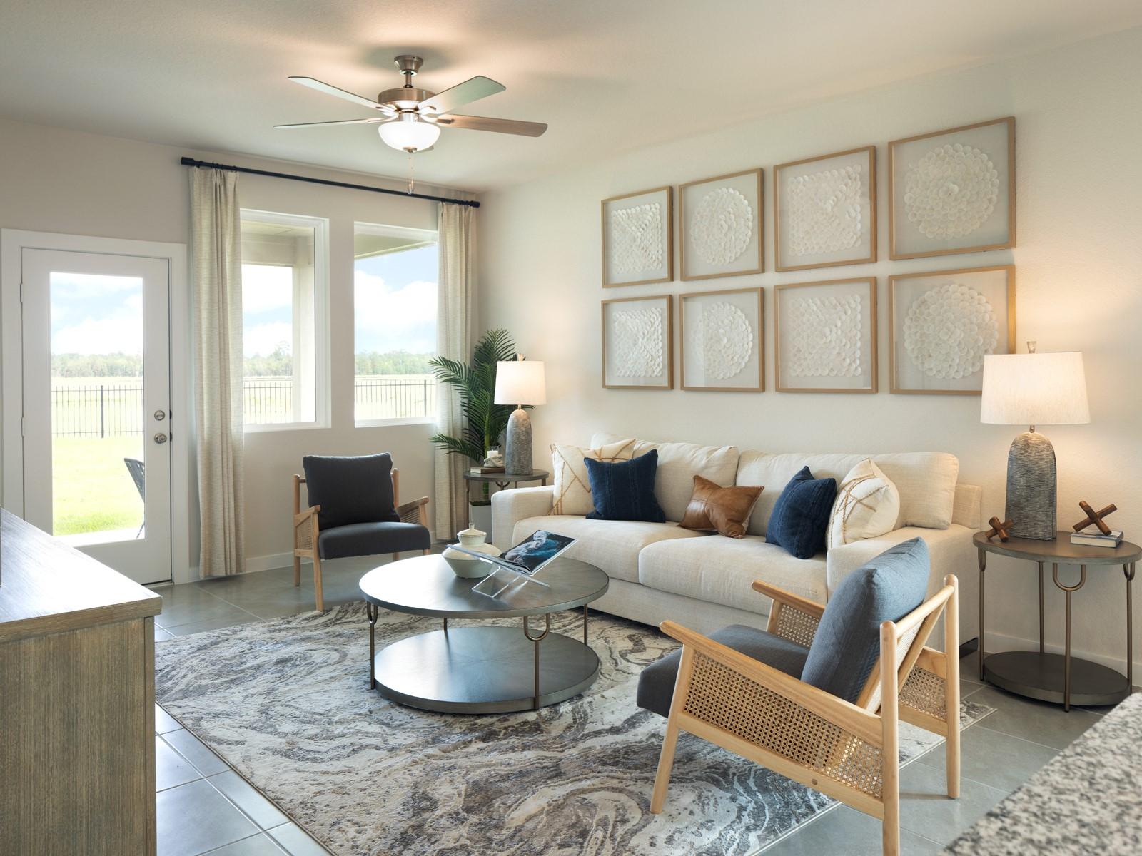 Image 2: inspirational photo of builder&rsquo;s model home and ma