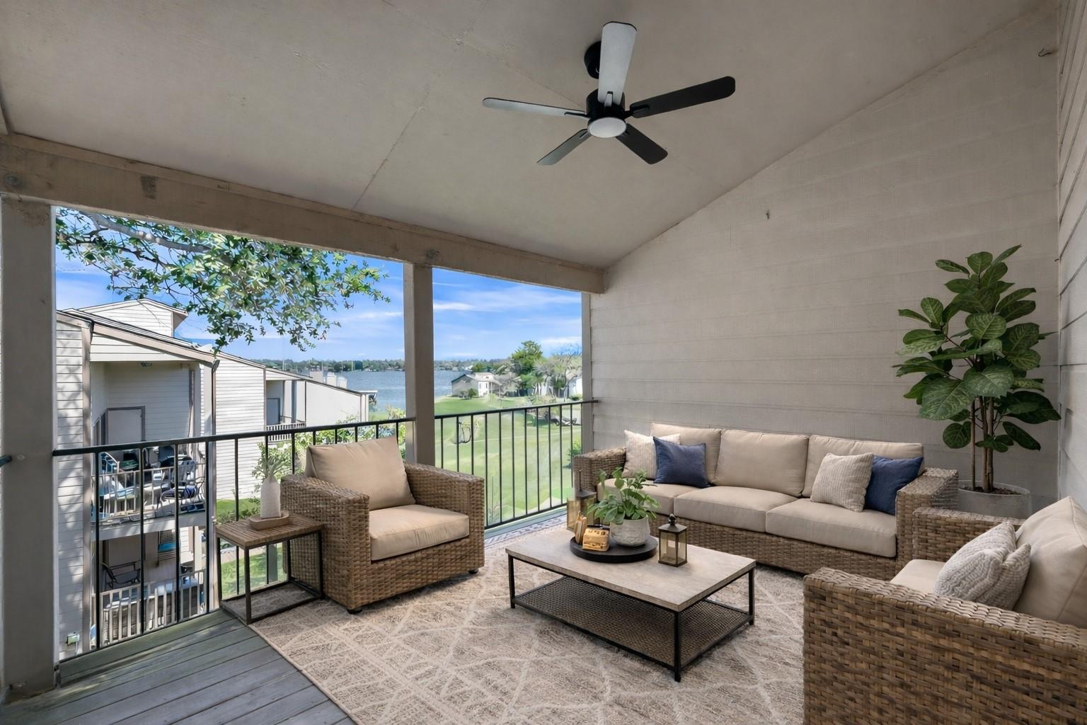 Image 1: Rendered photo to add furniture to the patio.