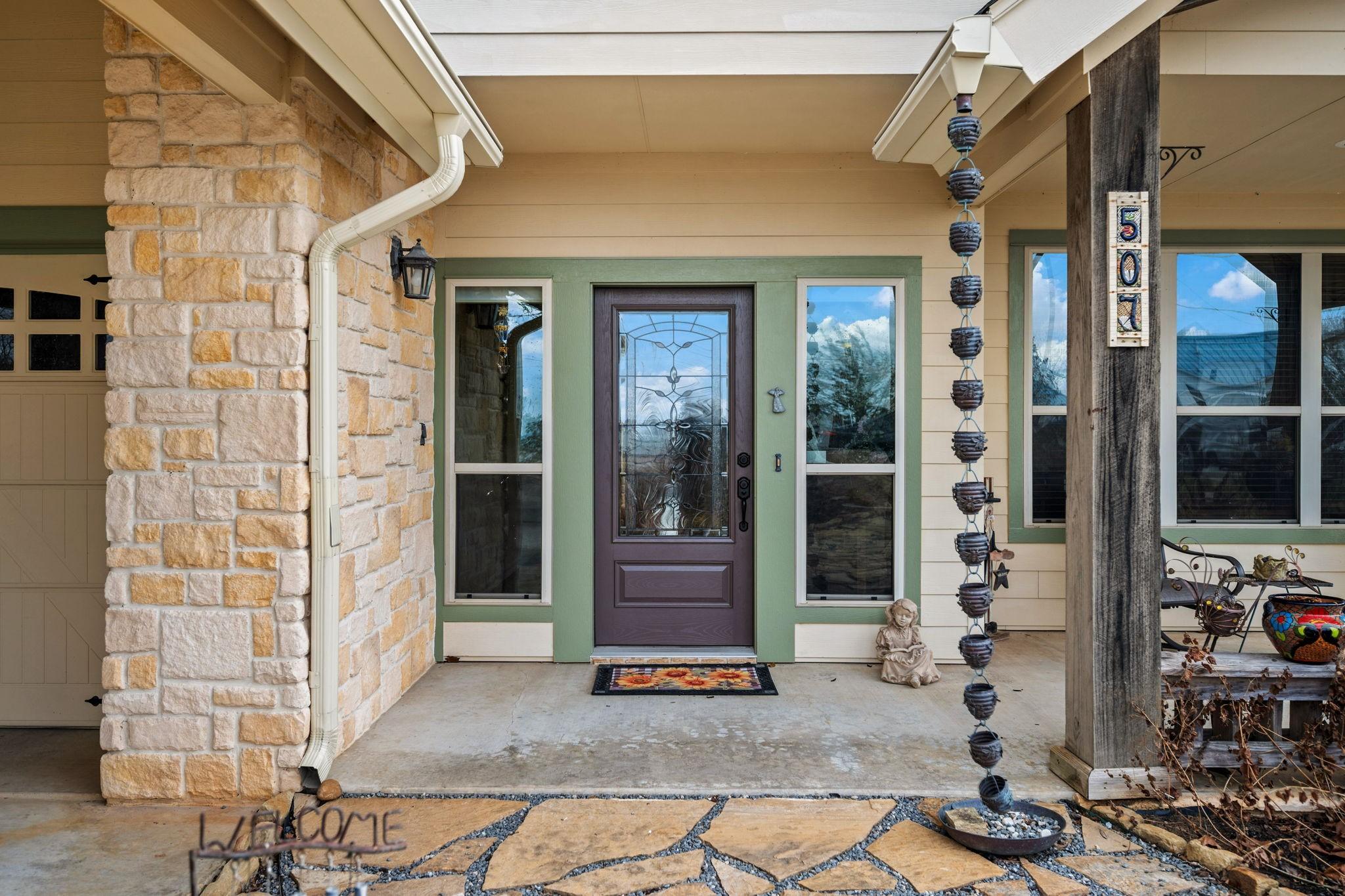 Image 3: Ground floor entrance leads to 2nd floor of the ho