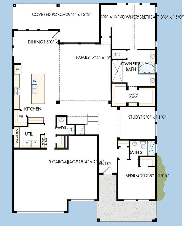 Image 2: The success of a floor plan is the way you can mov