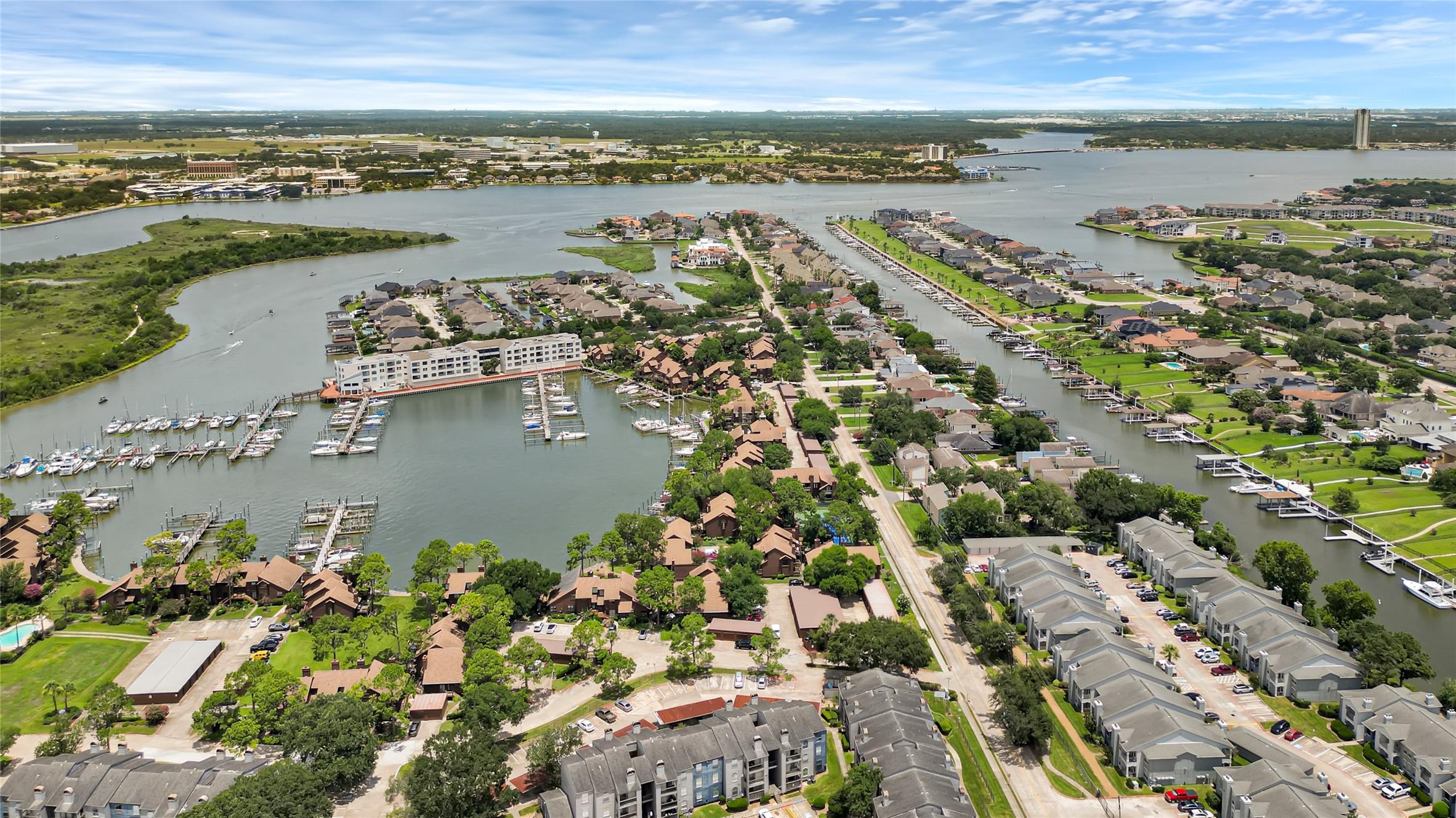 Image 1: Aerial view of Townhouse Complex