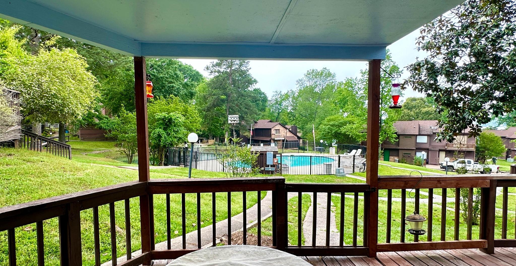 Image 2: View from rear covered deck