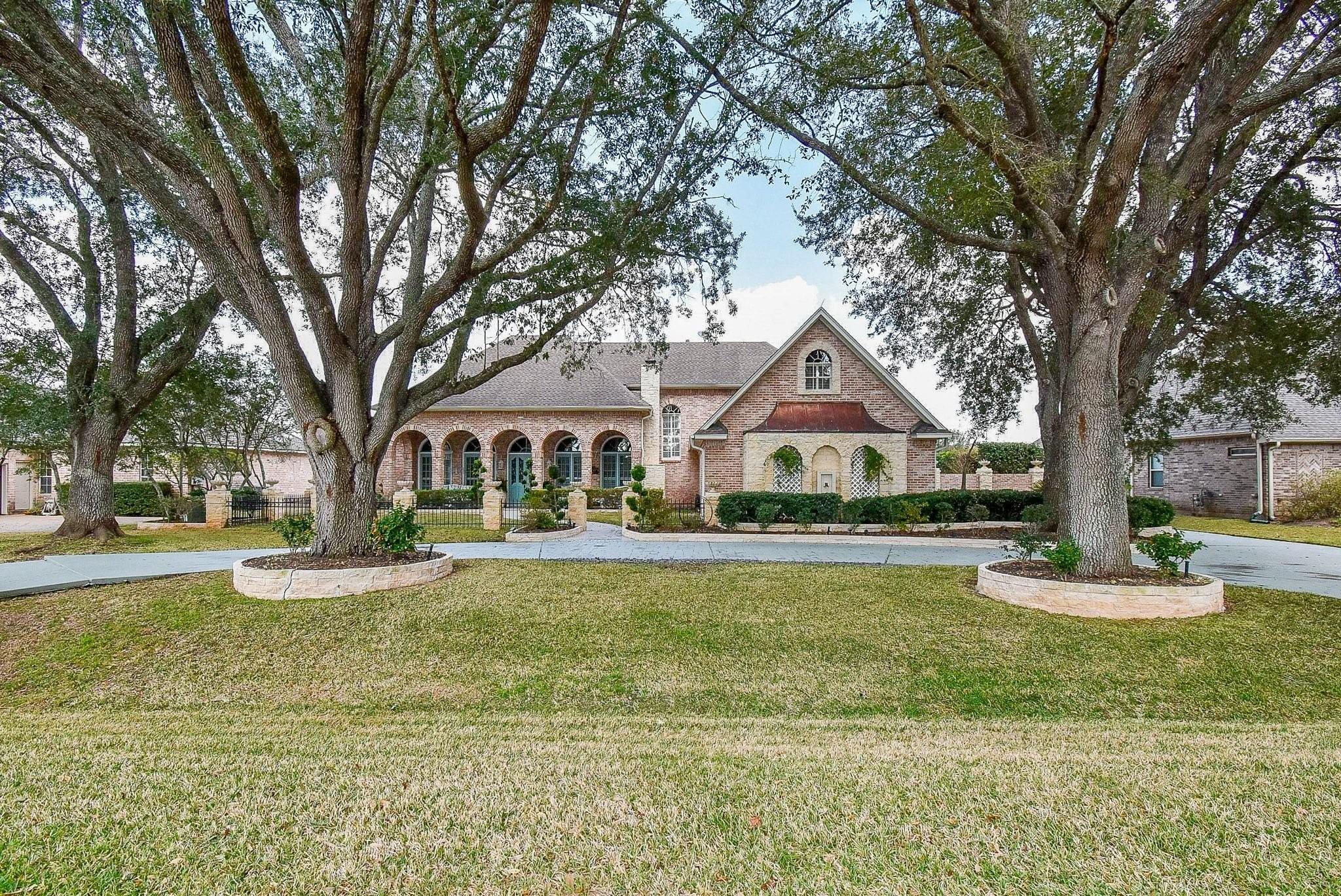 Image 1: Charming home with stunning stone and brickwork th
