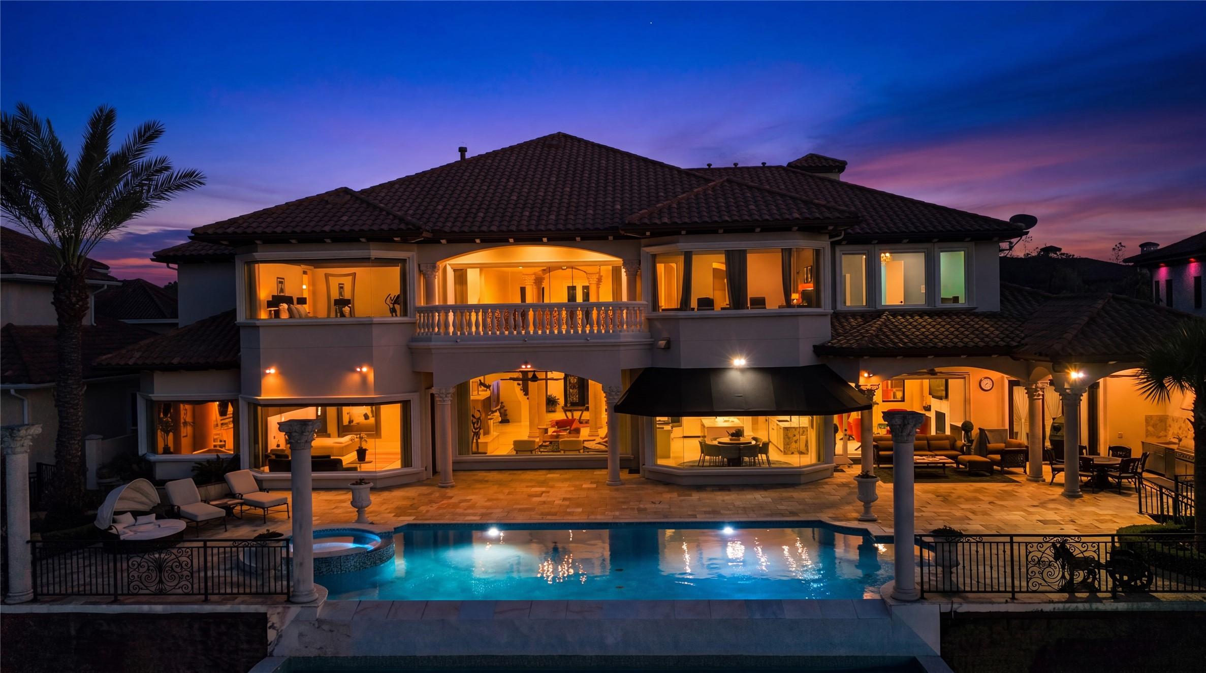 Image 3: Located on the lake, this property boasts one of t