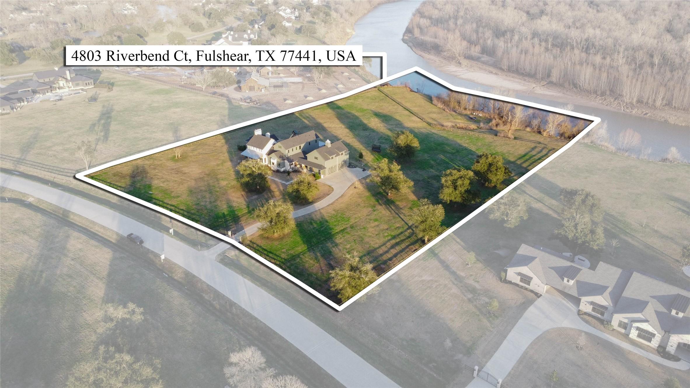 Image 3: Enjoy breathtaking views of the tranquil Brazos Ri