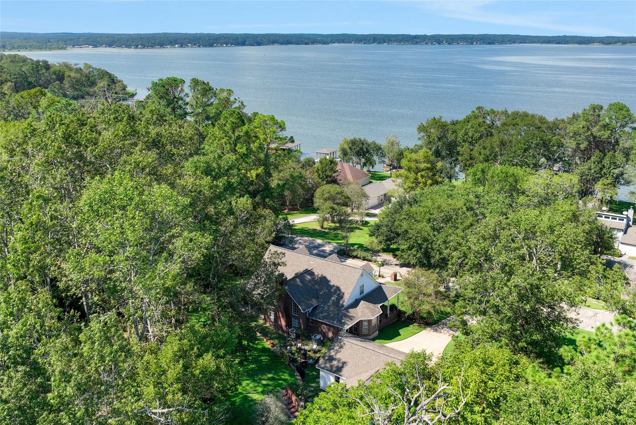 Image 3: Enjoy the water views of Lake Livingston and being