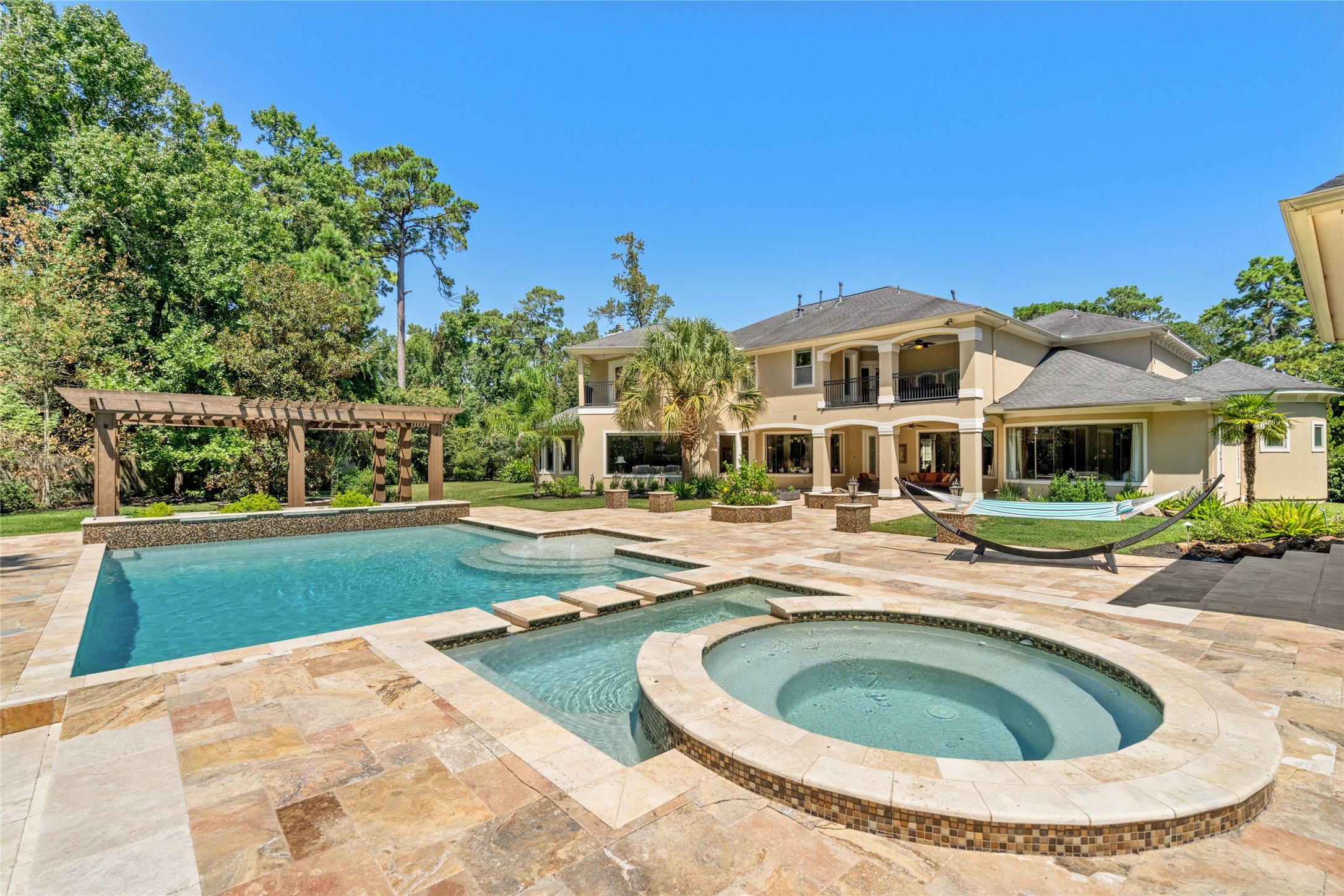 Image 1: Pool and spa ready for your staycation weekends