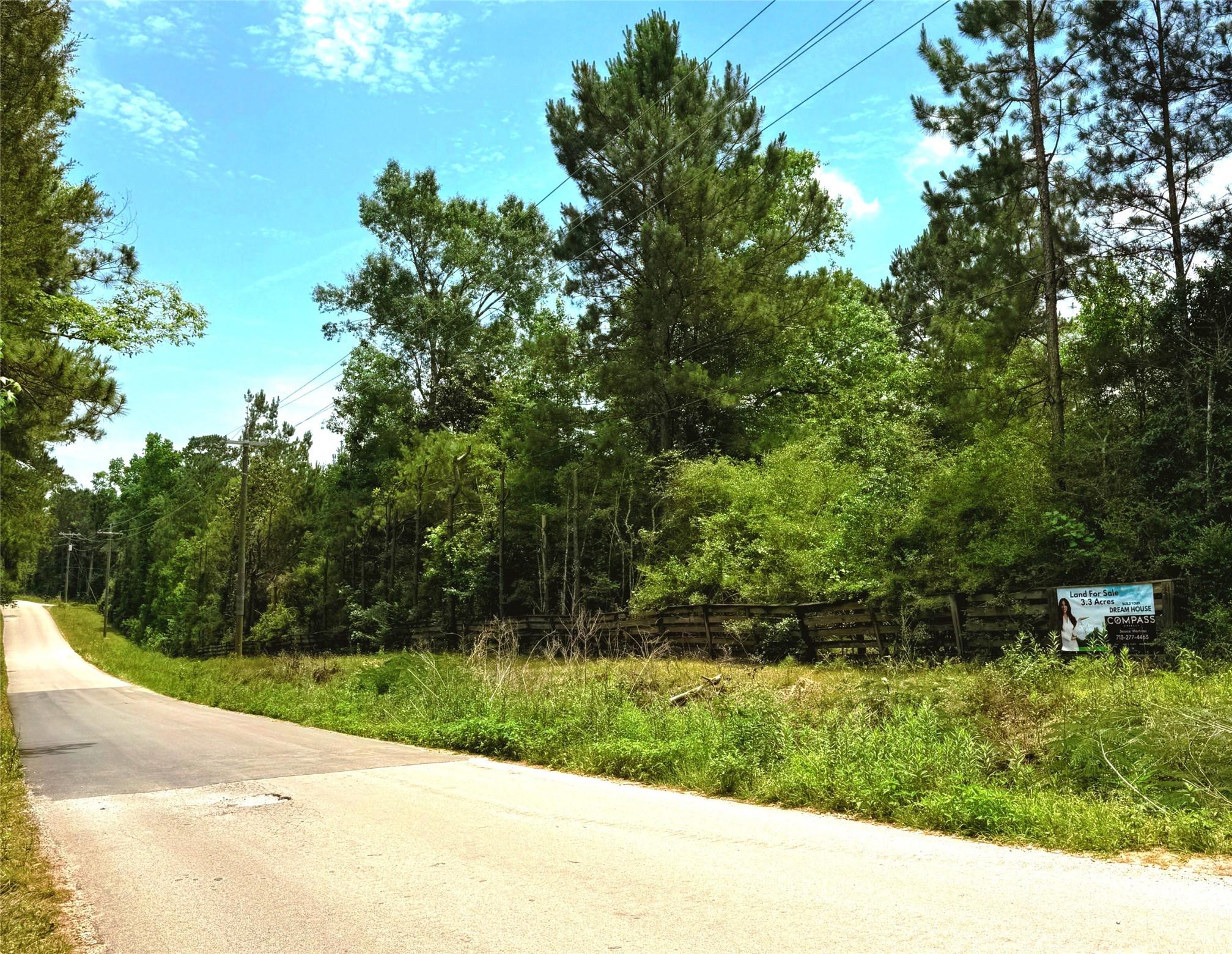 Image 4: front corner of the lot and durwood drive