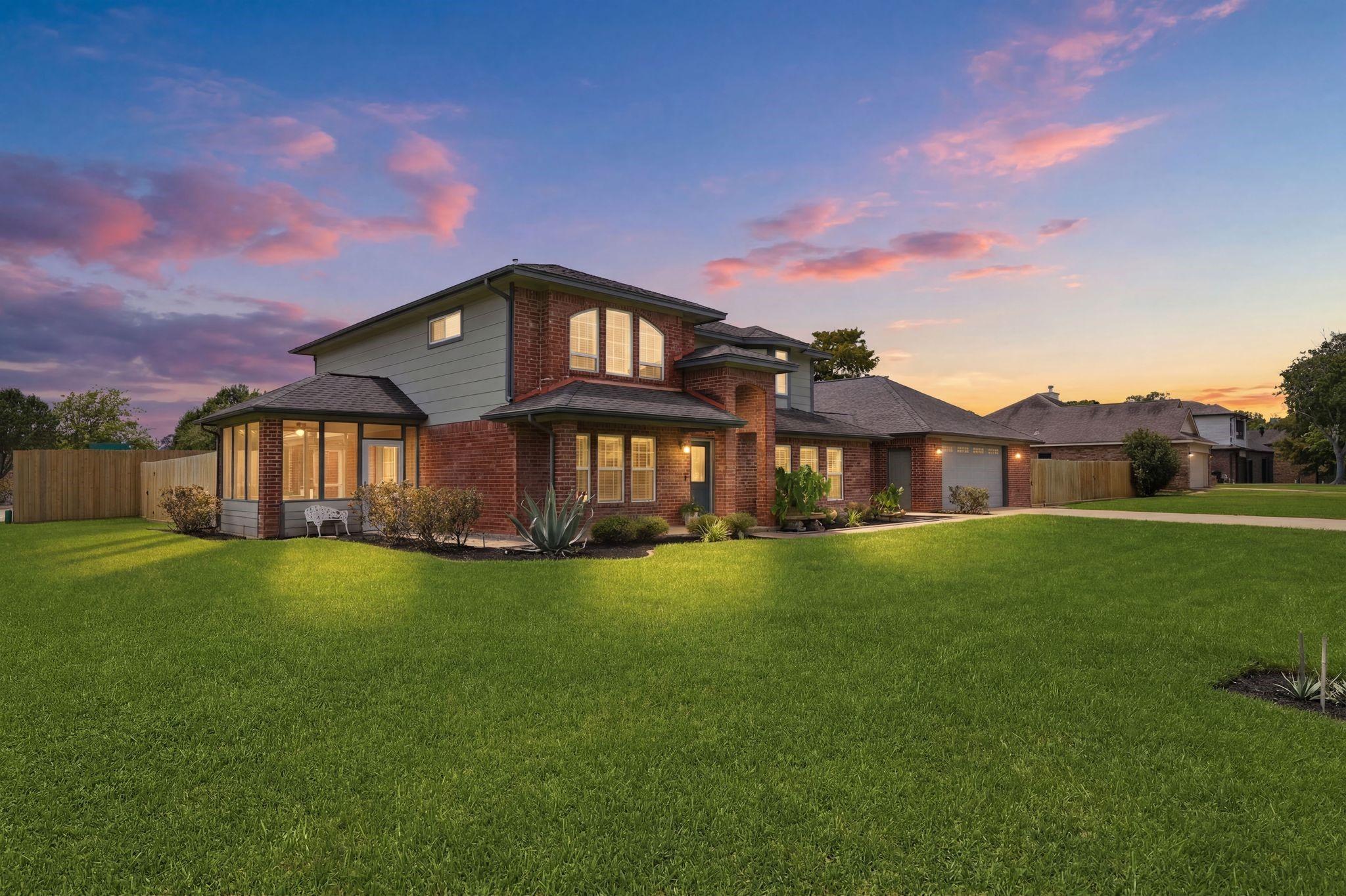 Image 1: Welcome home to your own backyard retreat with a s