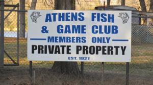 1 Athens Fish & Game Rd.