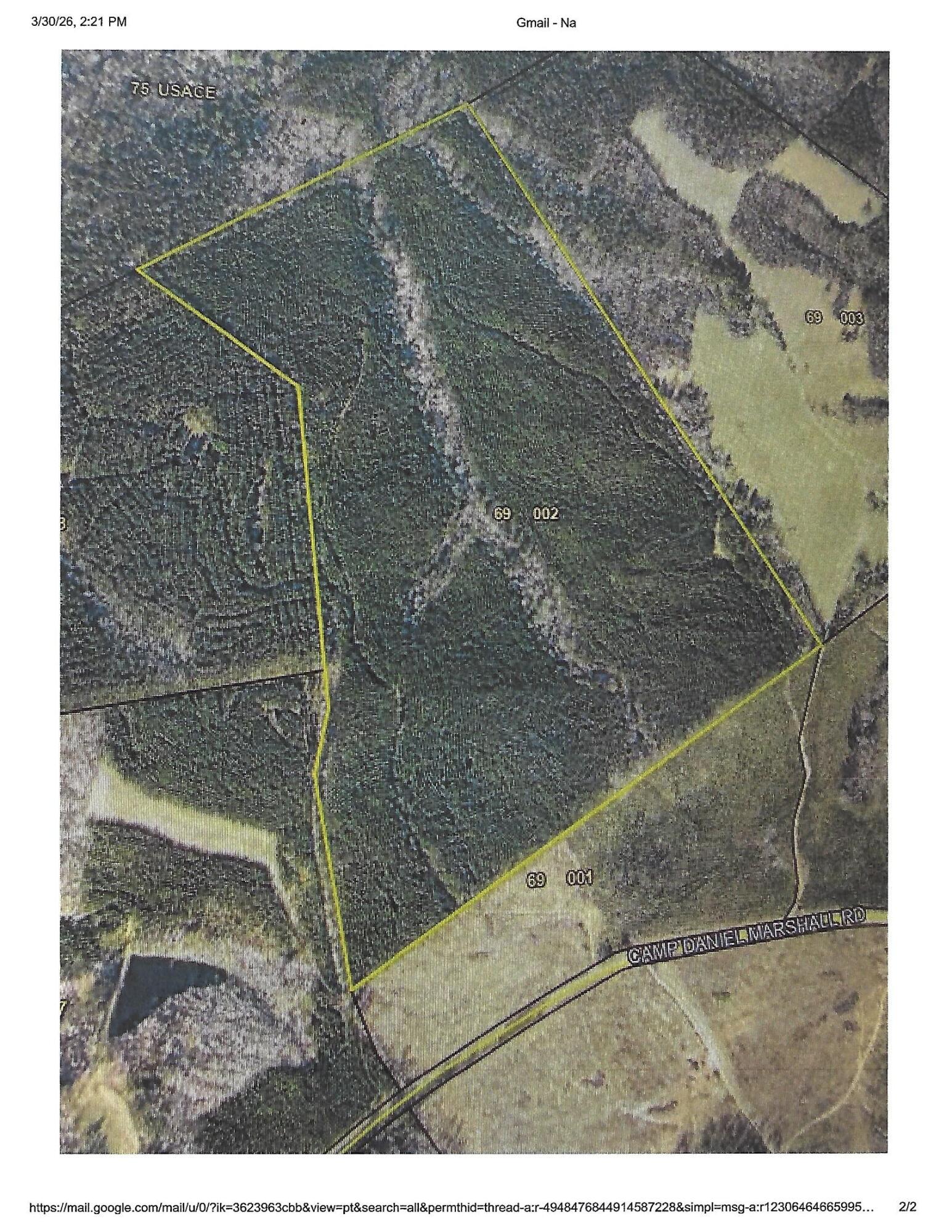 Image 1: aerial photo