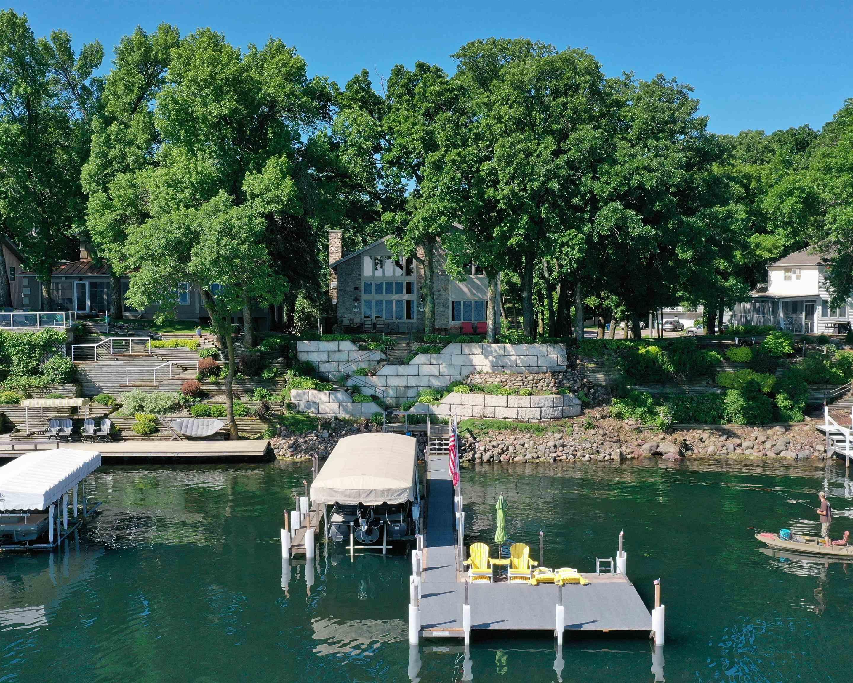 Image 2: View from Miller's Bay on West Lake Okoboji, 1012 Hill Street Lakeview