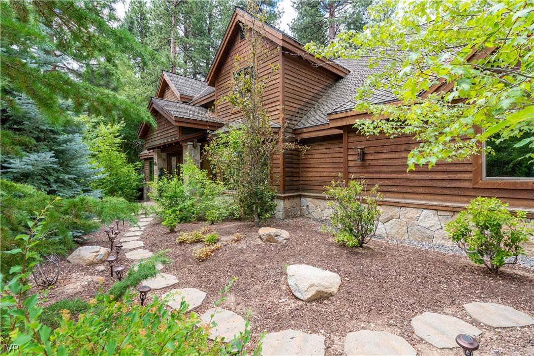 Image 3: Backyard with water feature