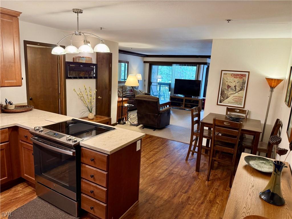 Image 3: Main kitchen/living area.