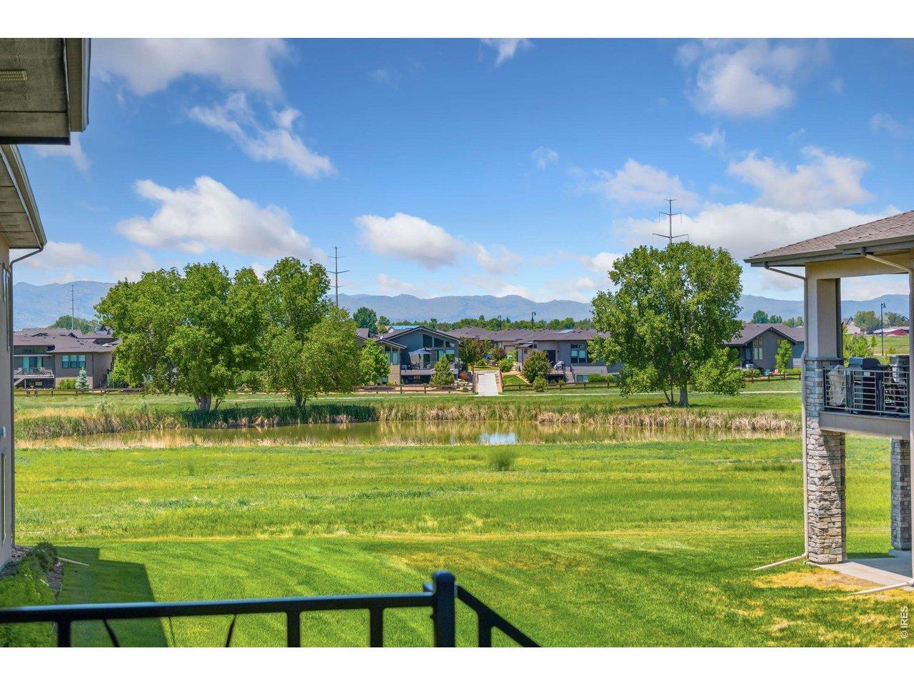 Image 4: Views from the patio and deck.  The birds love these ponds and will keep you entertained for hours!