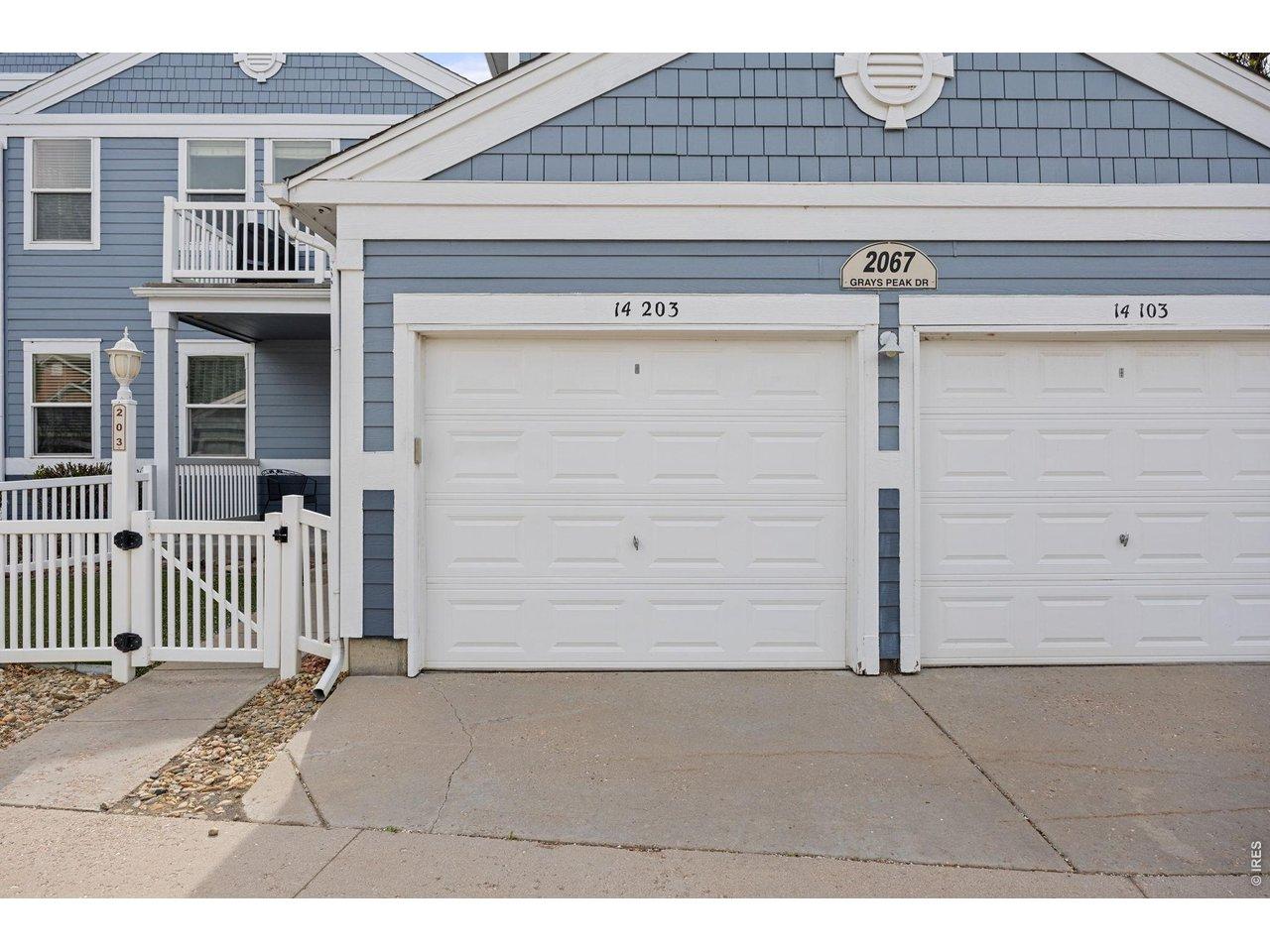 Image 3: Attached, oversized 1 car garage