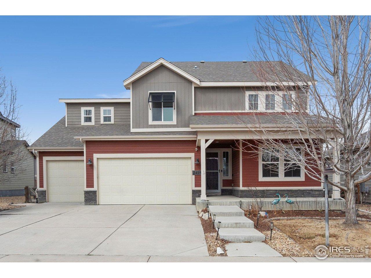 Image 2: Welcome to 2415 Bluestem Willow Dr in desirable Lakes at Centerra community.