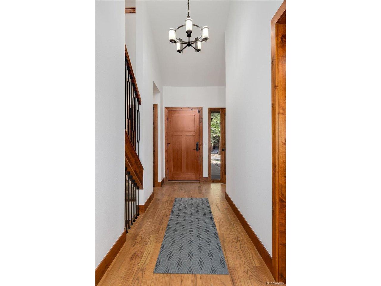 Image 3: Entry, knotty alder doors and trim Image 3: Entry, knotty alder doors and trim